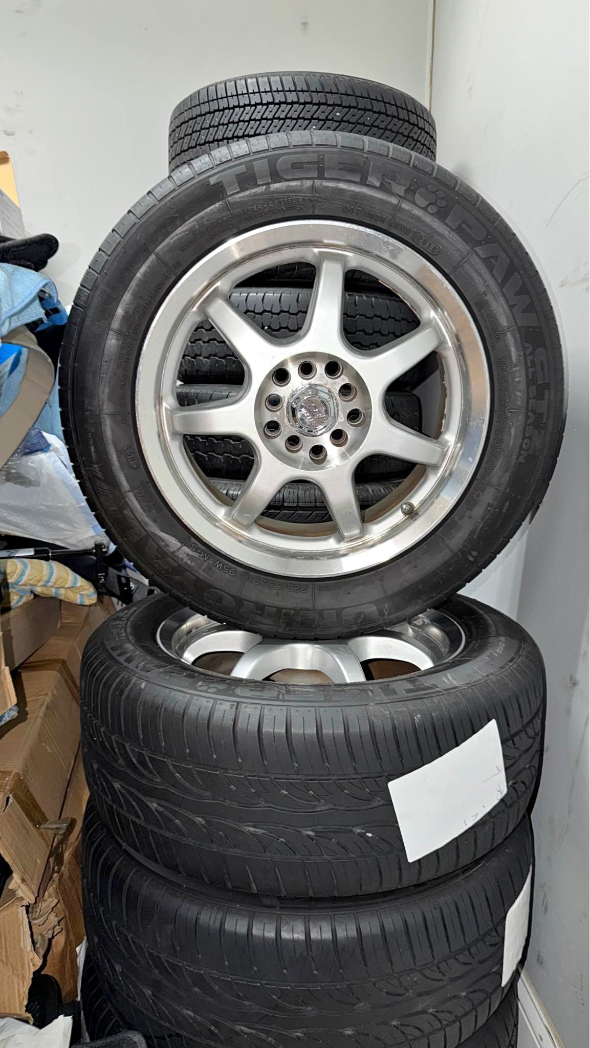 16” MB Wheels with Tires – Universal Fit - Car Wheels, Tires & Parts ...