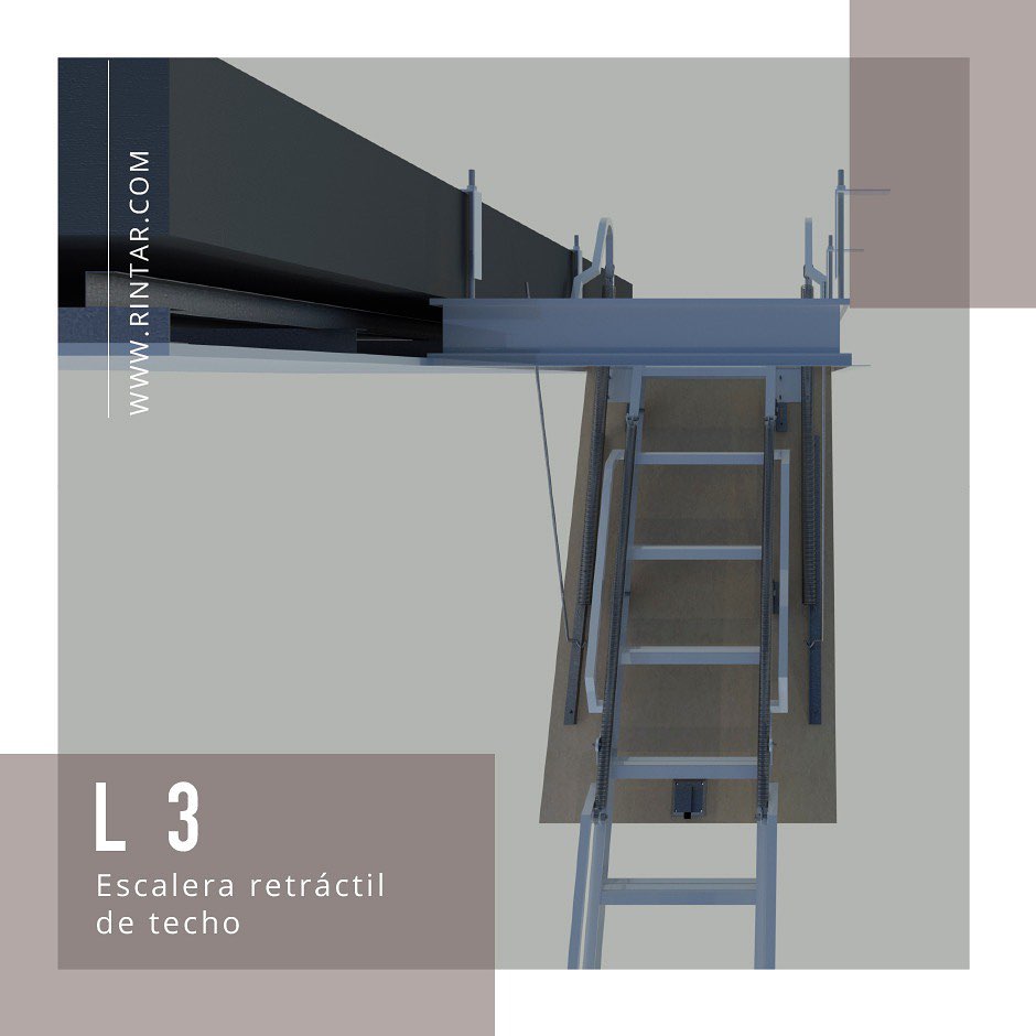 Rintar - La escalera retráctil Rintar L3 es ideal para... | Facebook
