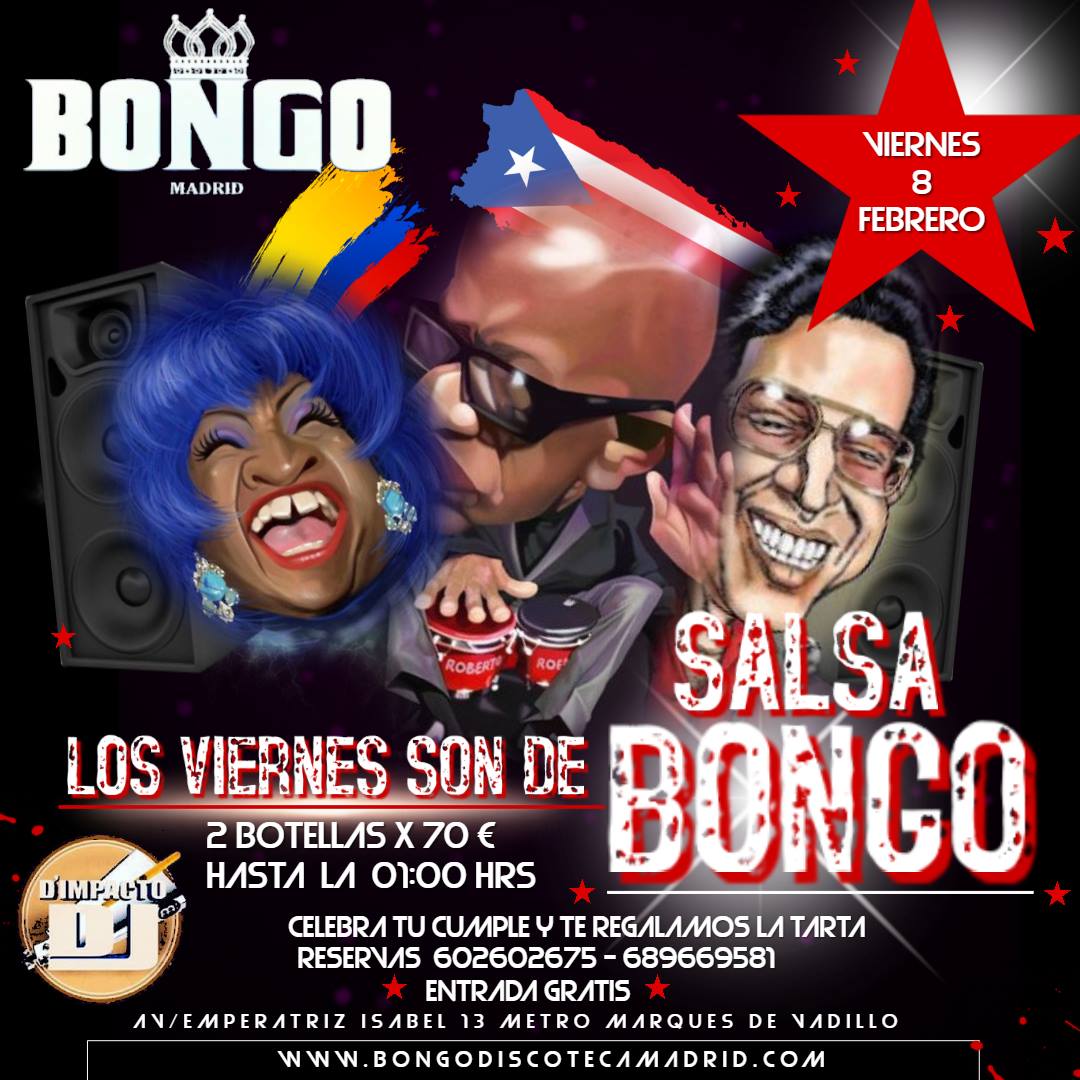 ‼ SE VIENE OTRO FIN DE SEMANA ‼... - Bongo Discoteca Madrid