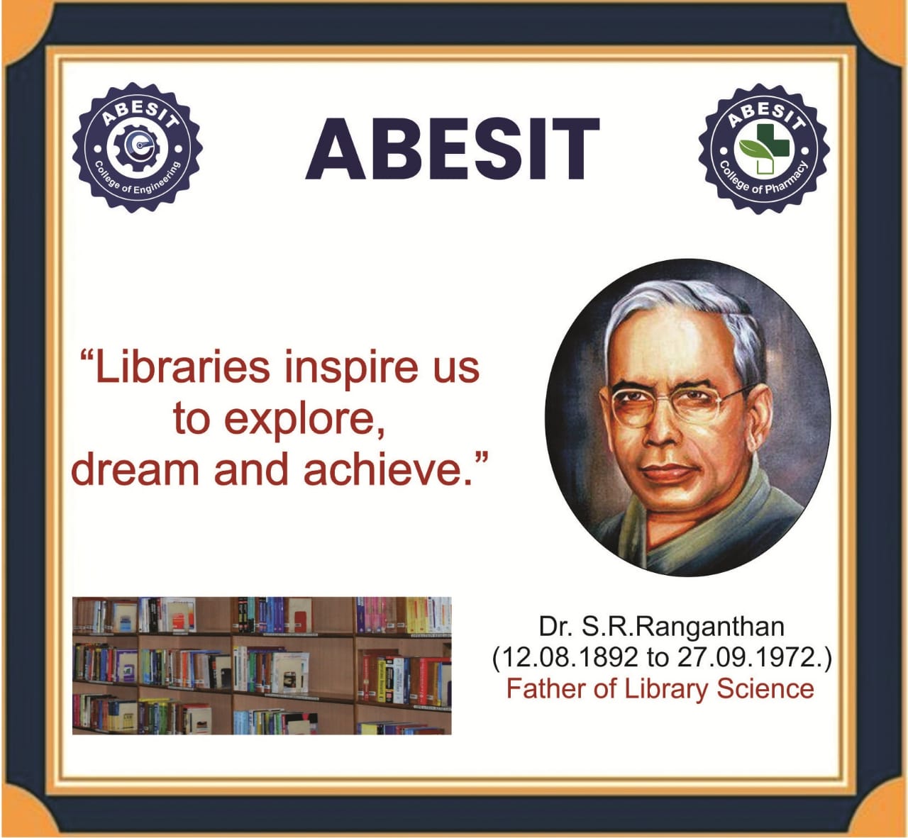 Happy Librarian's Day!!! ABESIT pays... - ABESIT Ghaziabad | Facebook