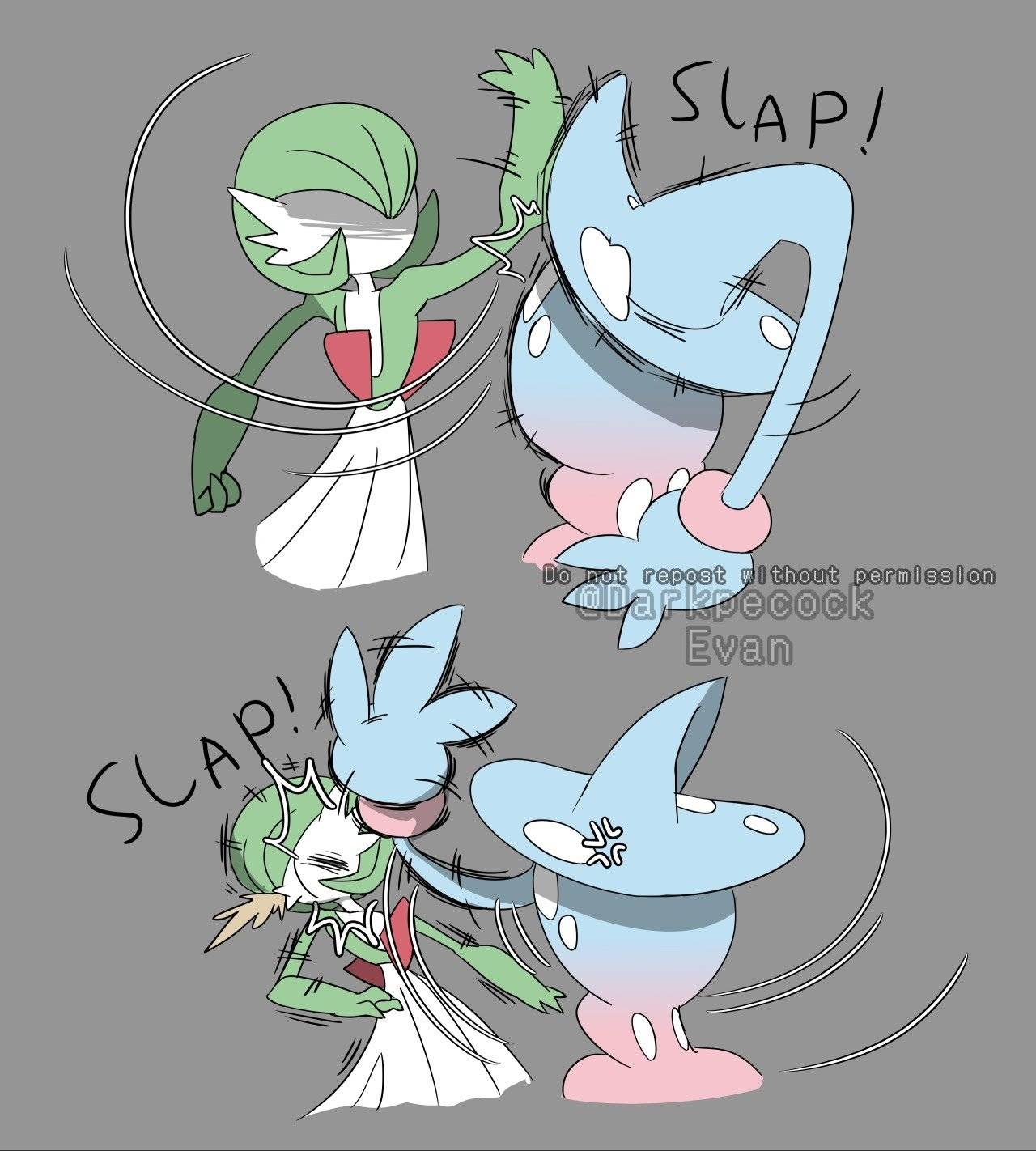 Hatterene Vs Gardevoir :D Jummmm... - Pokémon Manga Trainers