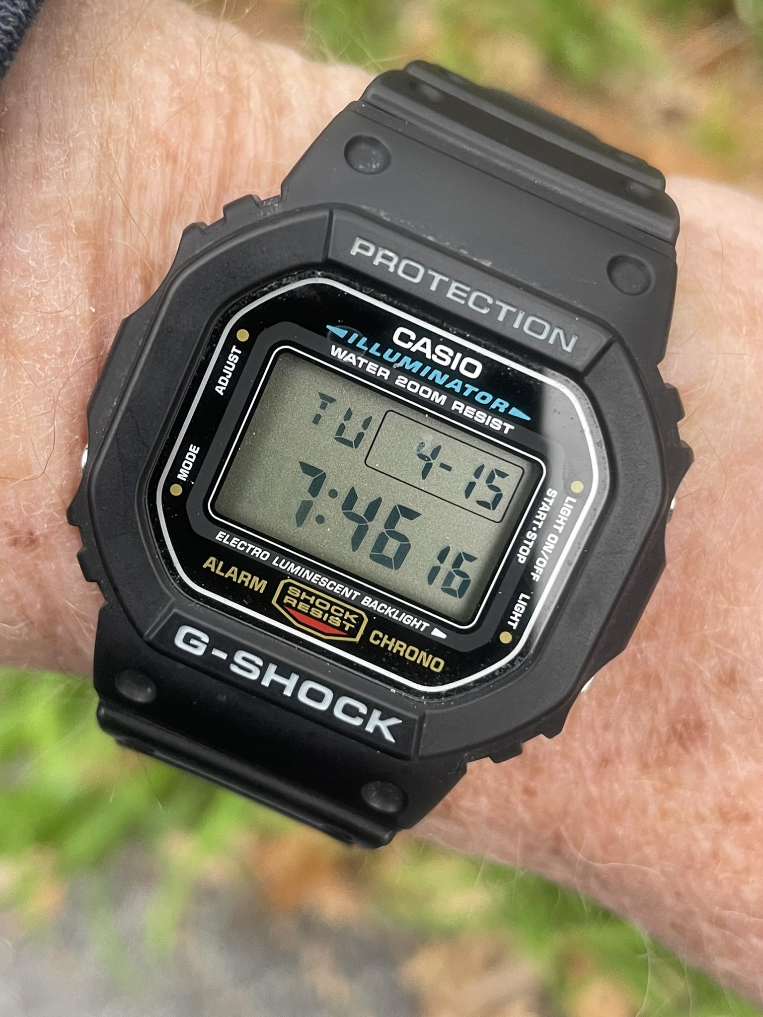 Keeping it simple this morning. DW-5600E