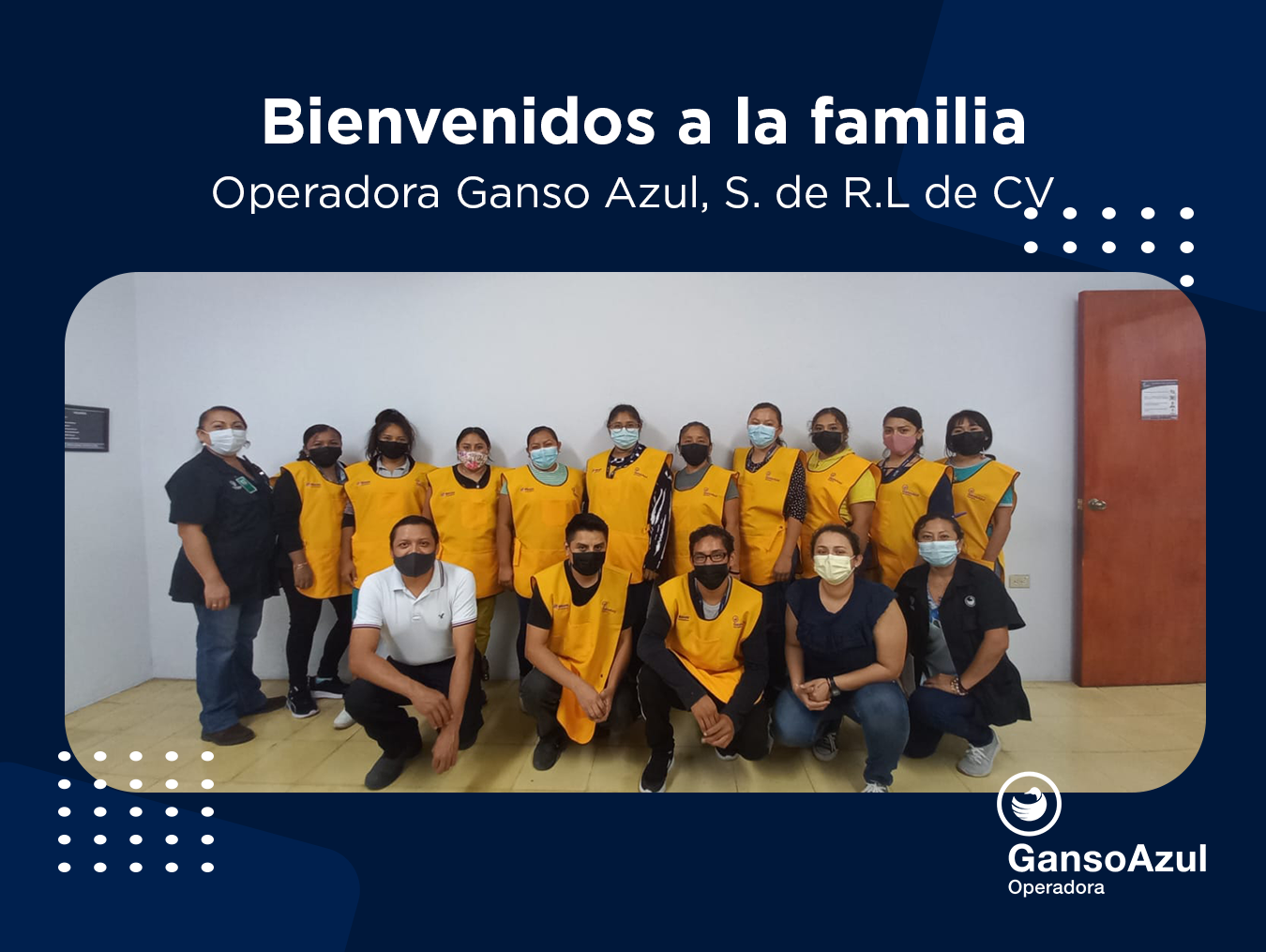 Estamos muy... - Operadora Ganso Azul, S. de R.L de CV