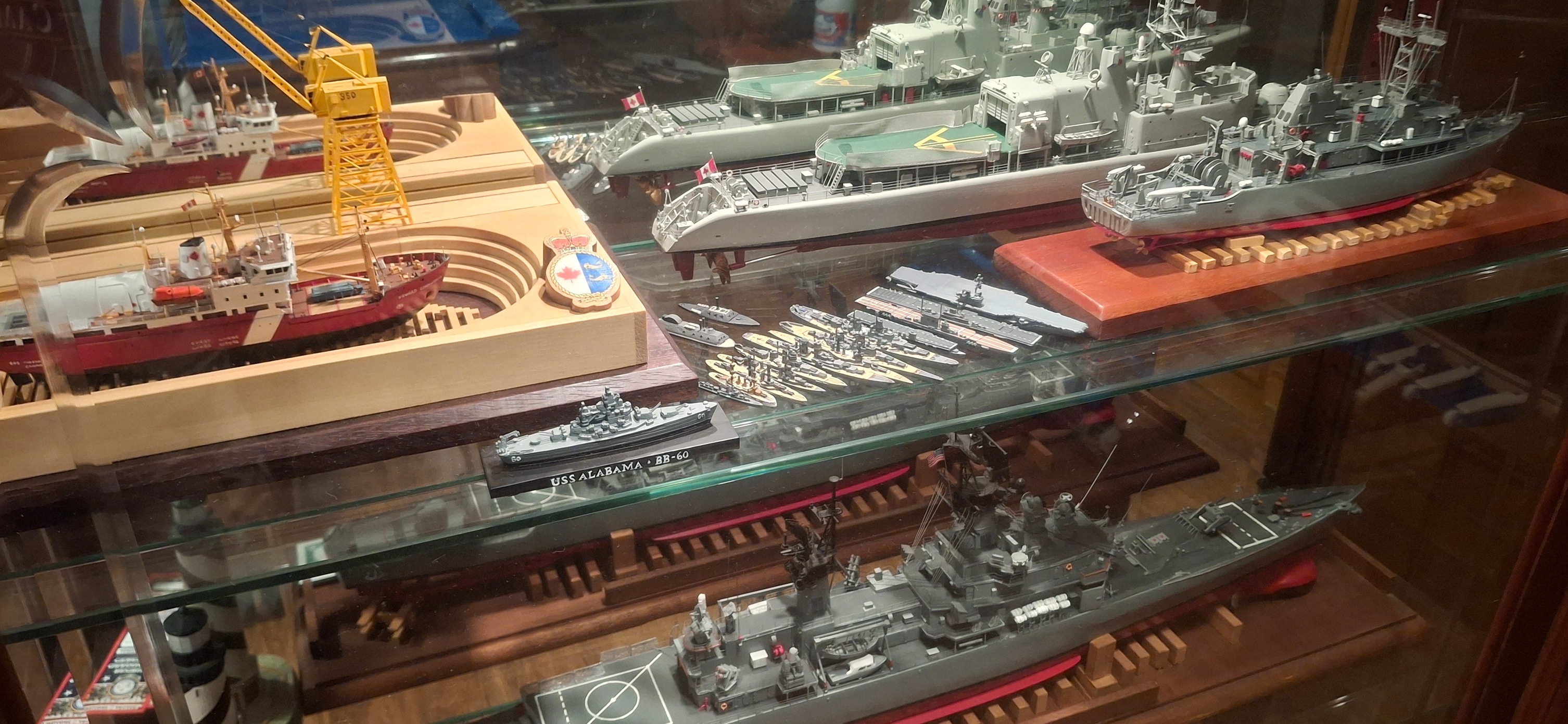 Ship Models | A sample of my collection, not counting the 7 under ...