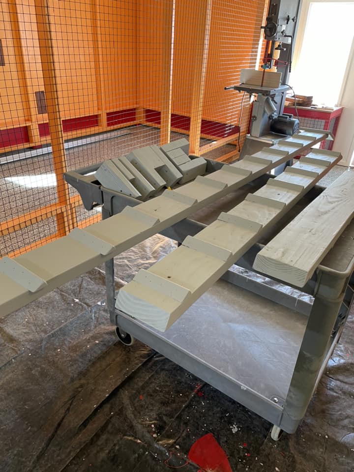 Garagery Inc. - First coat in gray primer for the ramps.... | Facebook