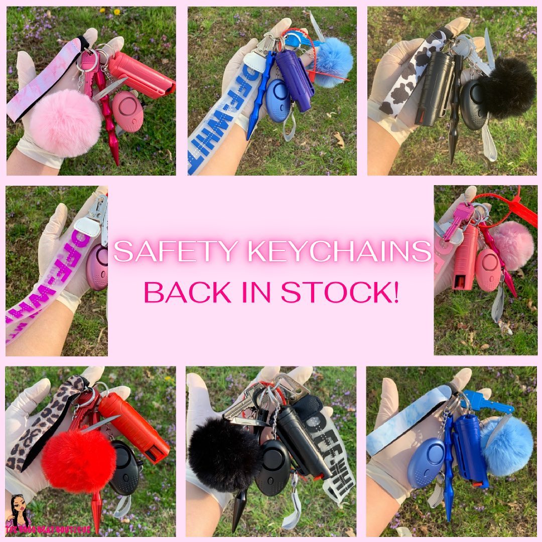 All safety keychains are back in... - thebossbratboutique.com
