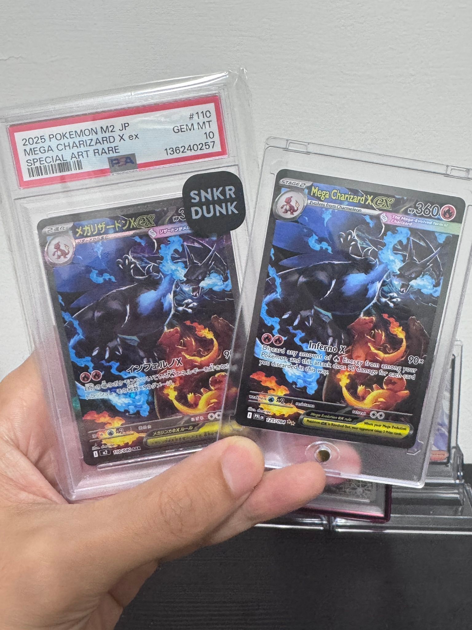 Planning for Japan trip so let it go Mega Charizard japan psa 10 