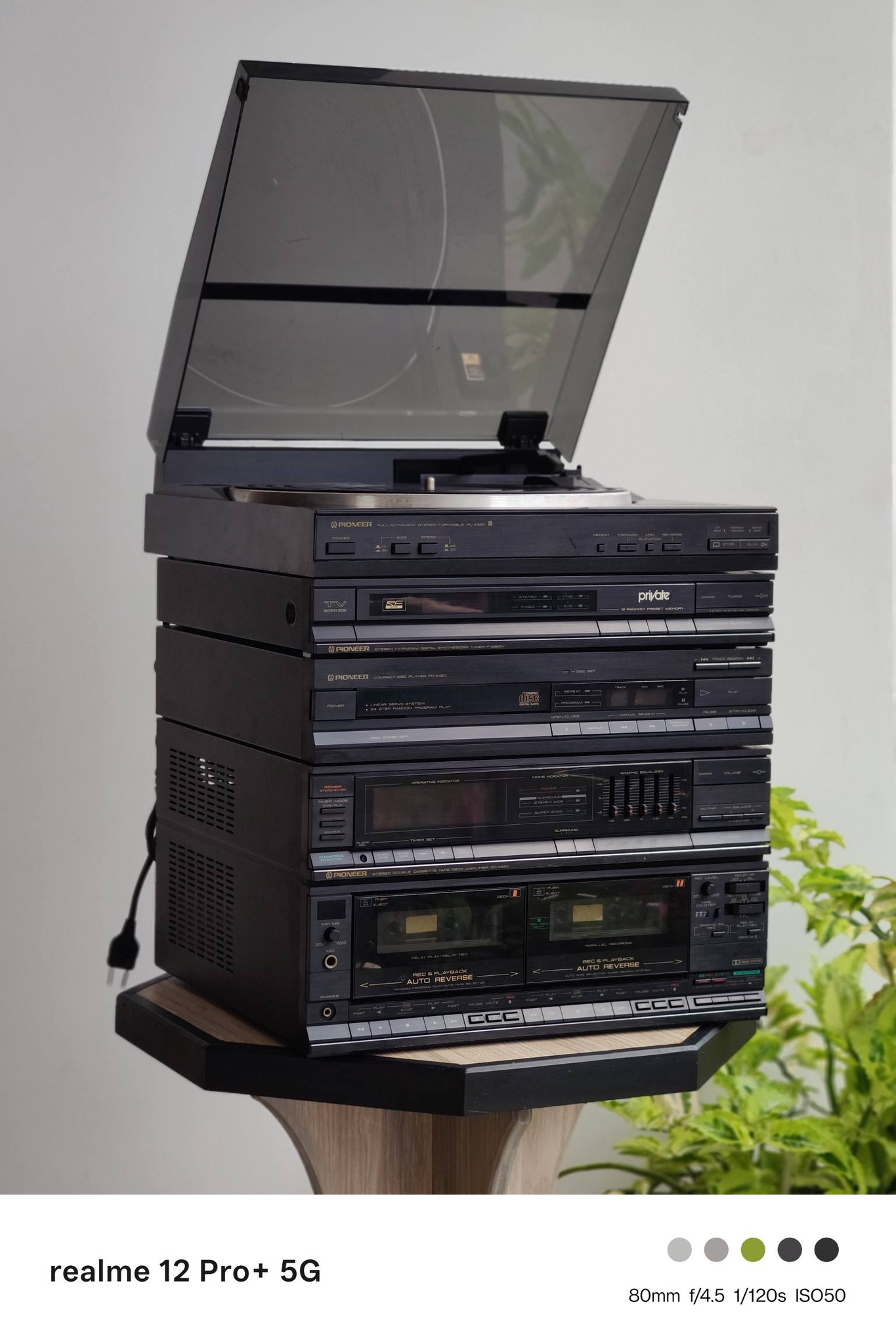 Hitachi Lo-D HMA 3700 and HCA 4500 Vintage Hi-Fi System for sale