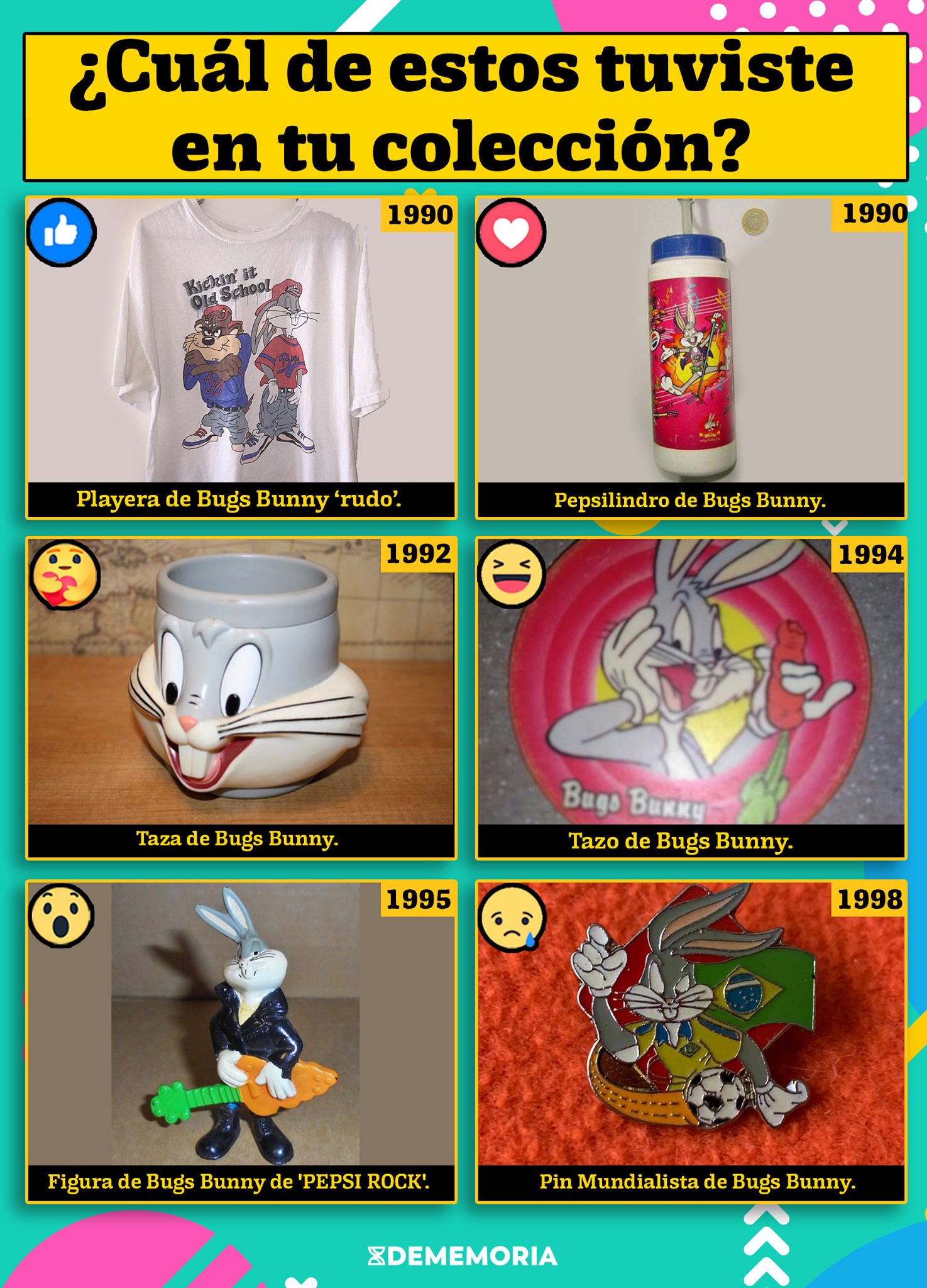 DeMemoria - 🐰Bugs Bunny fue el rey en los noventas,...