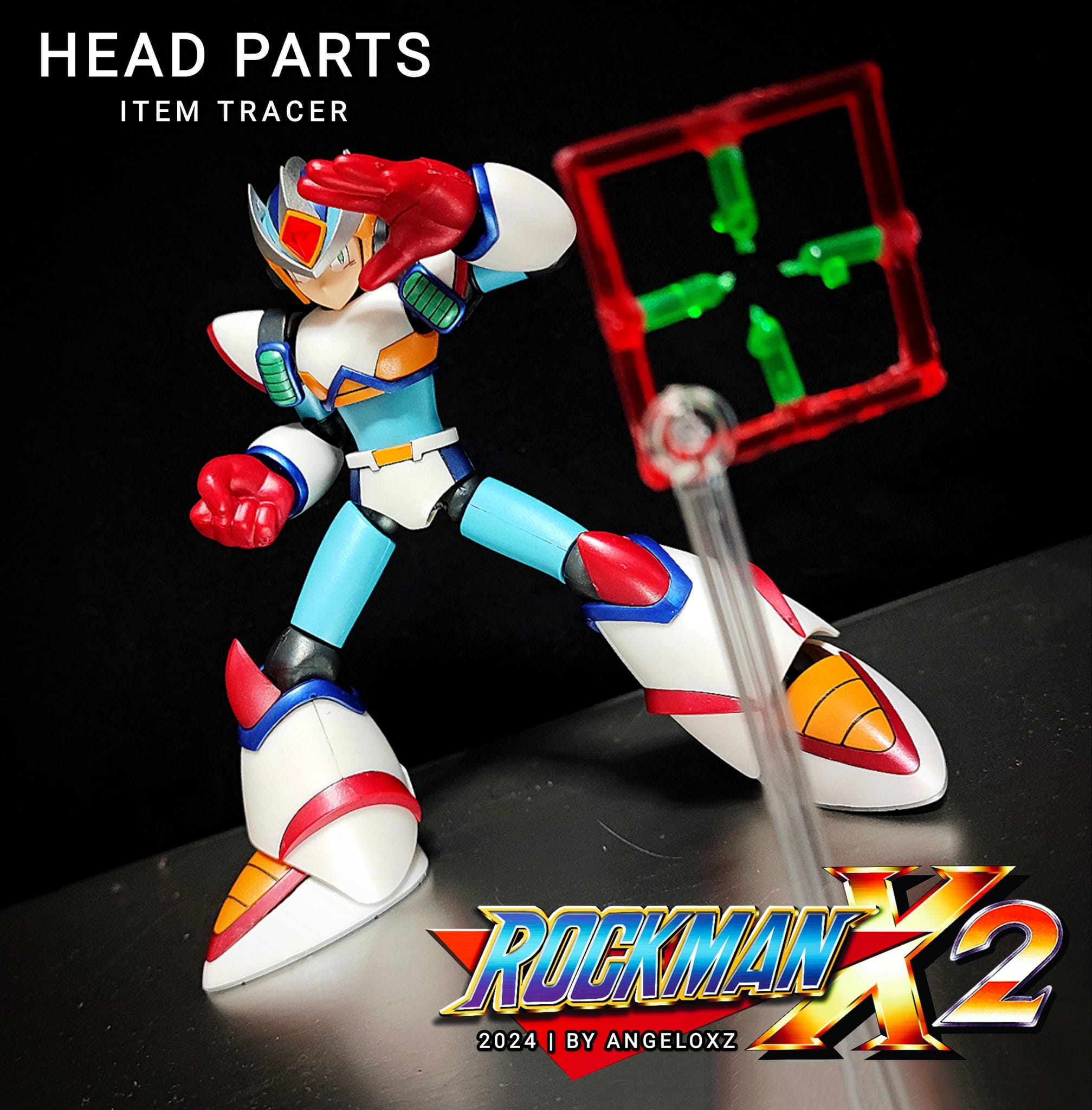 Review of Rockman X Second Armor model kit