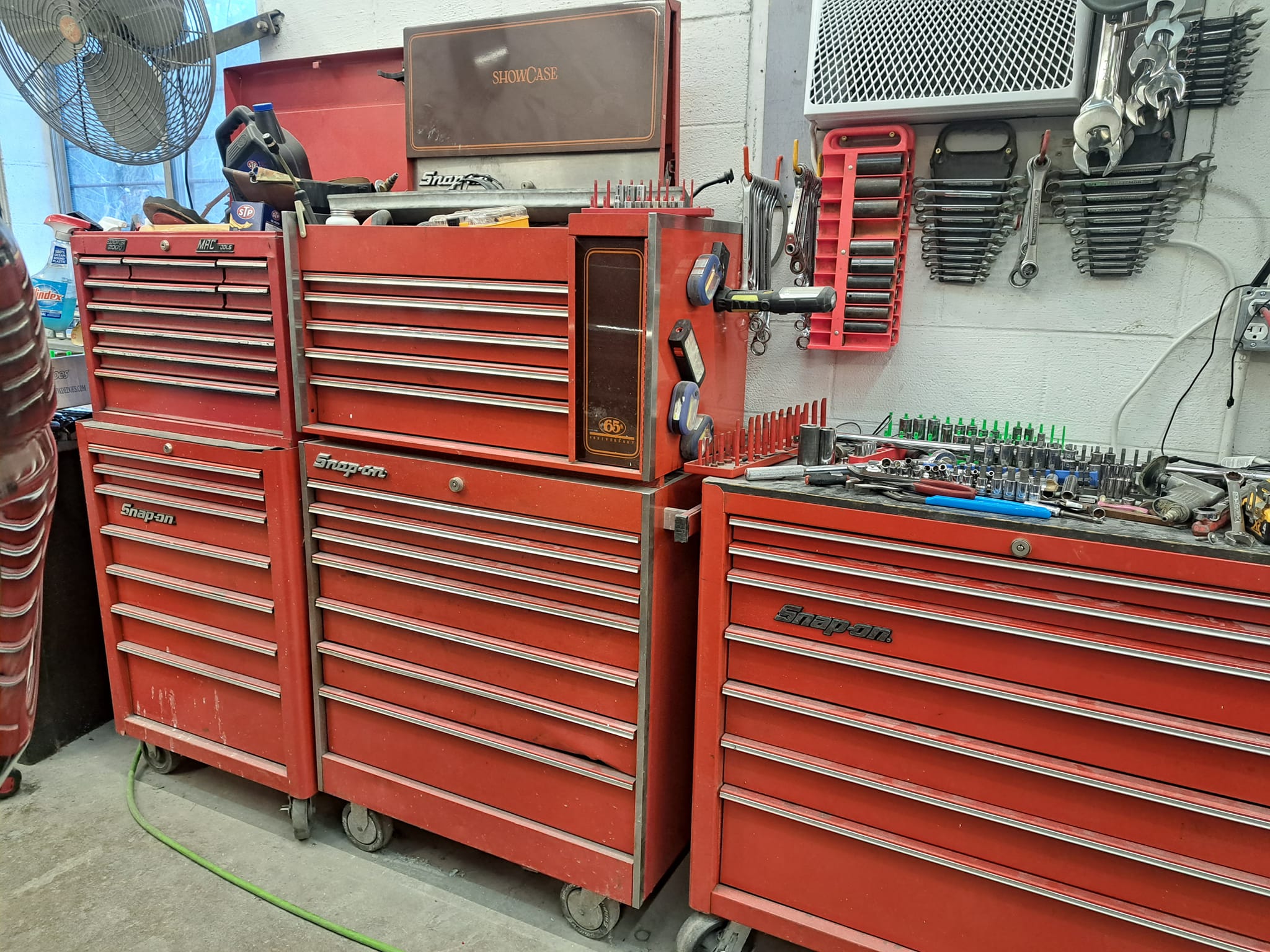 65th anniversary Snap-on showcase box with ghost wrench