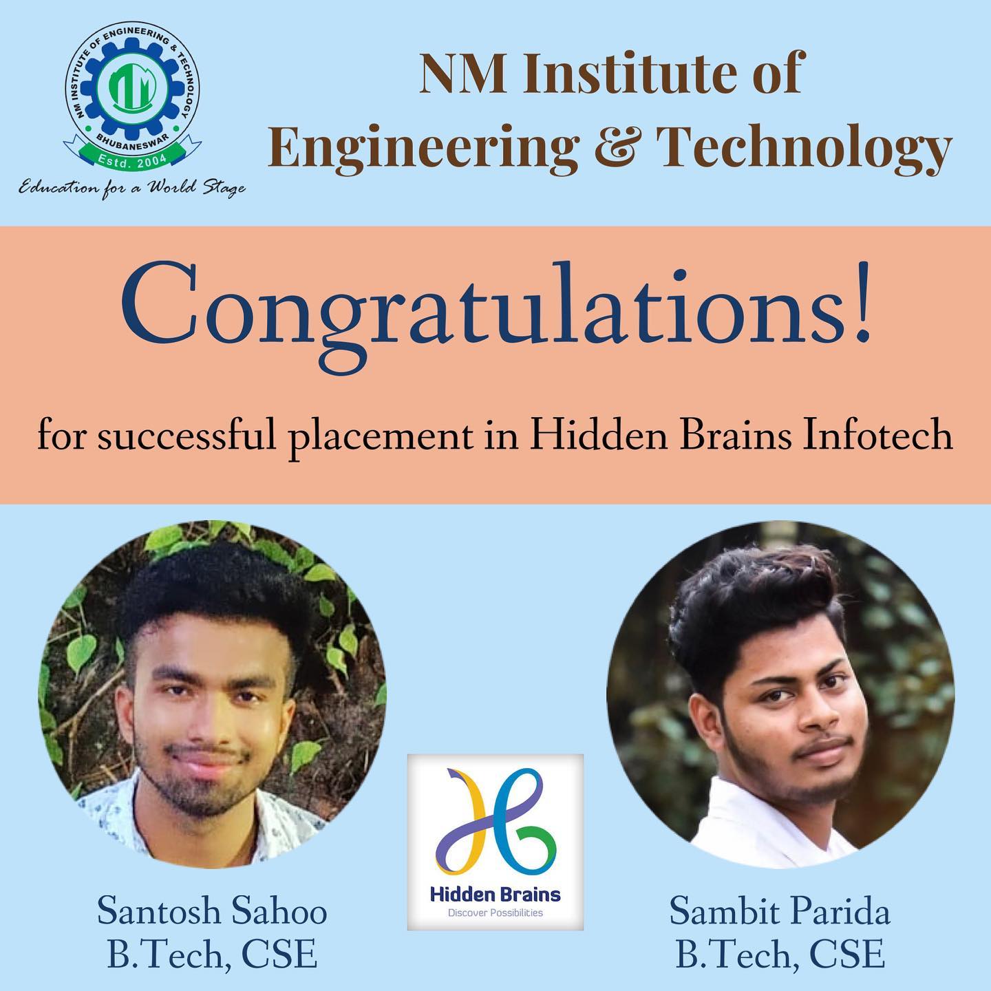 Congratulations... - NM Institute of Engineering & Technology | Facebook
