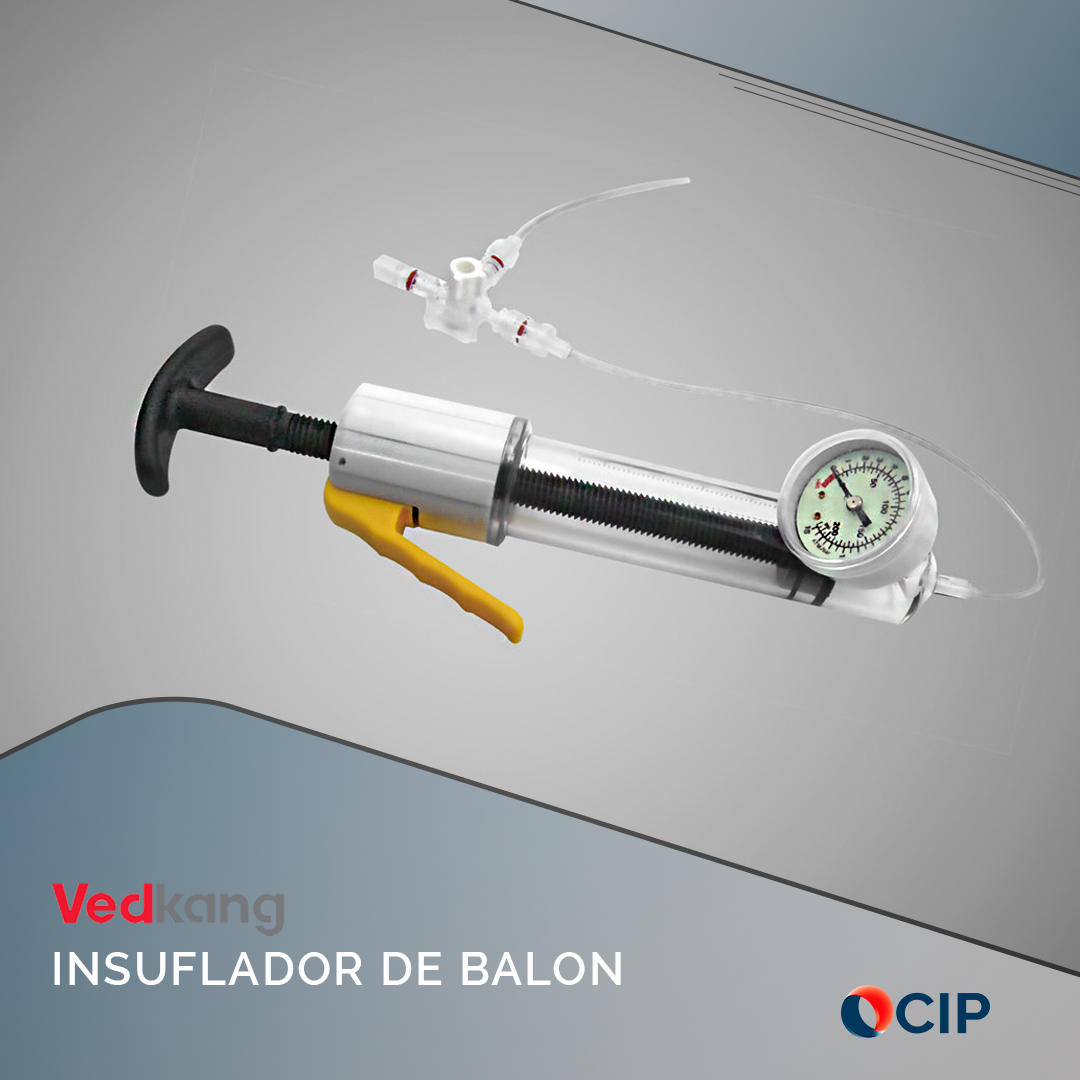CIP Medical - Insuflador de Balón Infle y desinfle los...