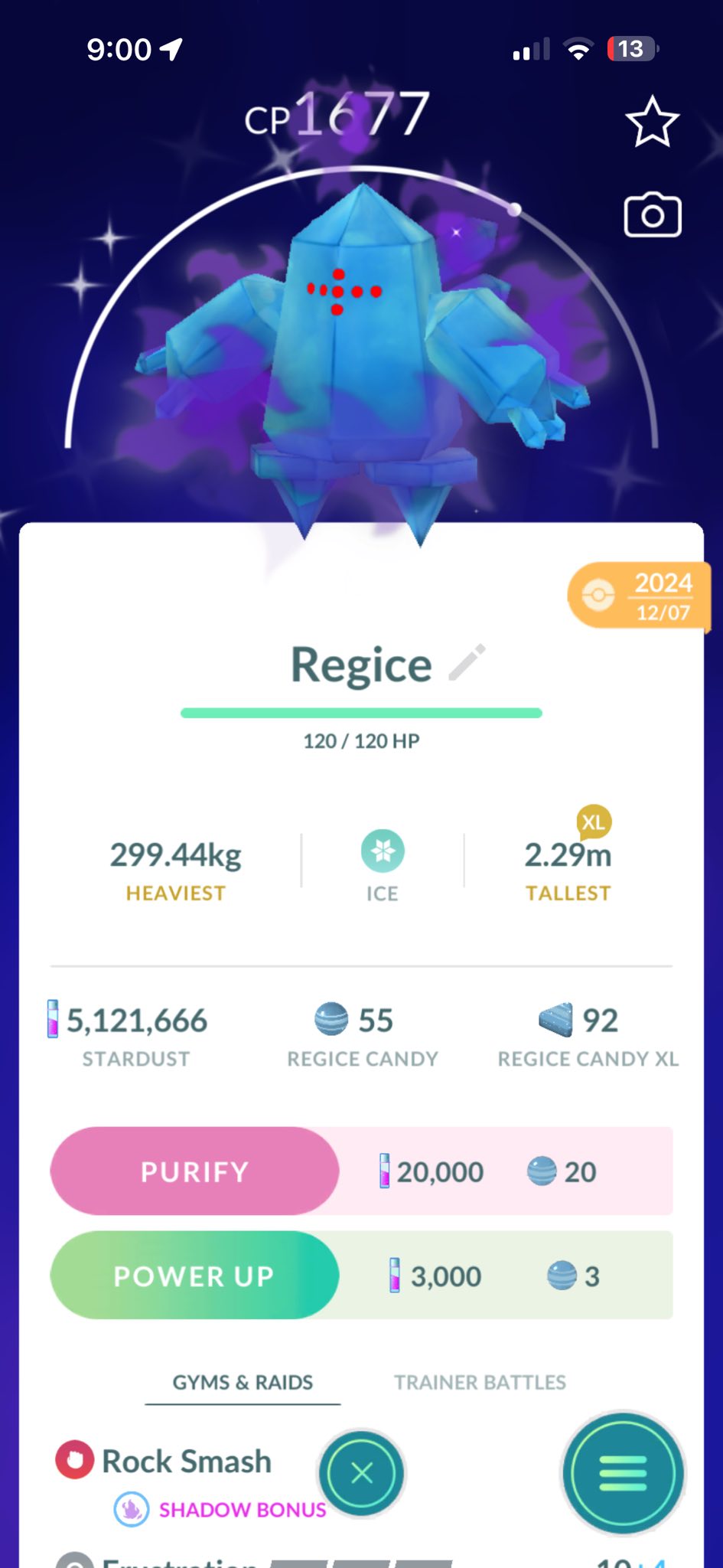 Shiny Swampert (livello 40 Con Due Mosse Cariche) &ndash; Pokemon GO Trade