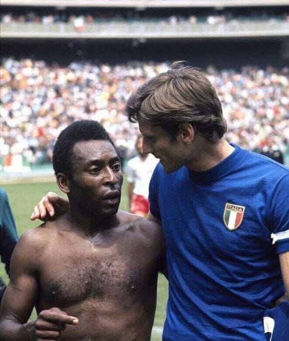 Juego - Lo que dijo Giacinto Facchetti defensa italiano sobre Pelé ...