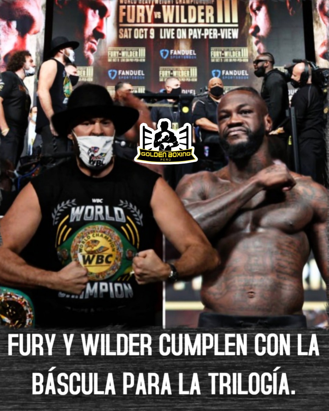 [ PESAJE OFICIAL] Se llevó la... - Golden Boxing Perú | Facebook