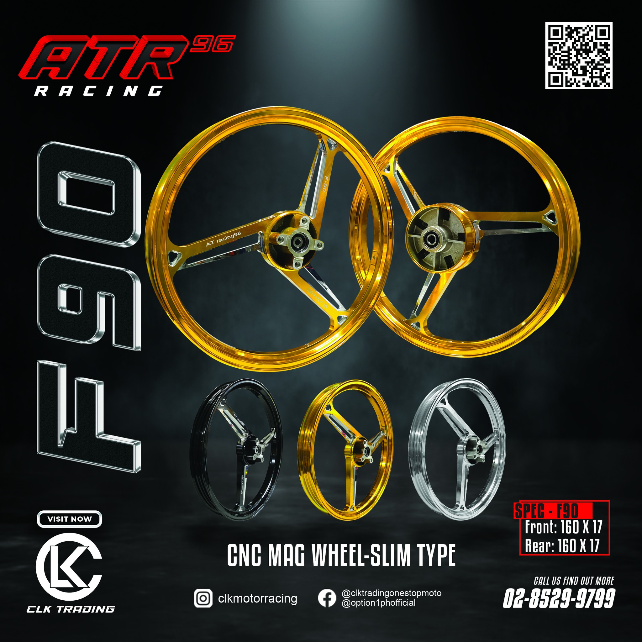 ATR Mags Wheel -F90 for Yamaha... - Option 1 Philippines