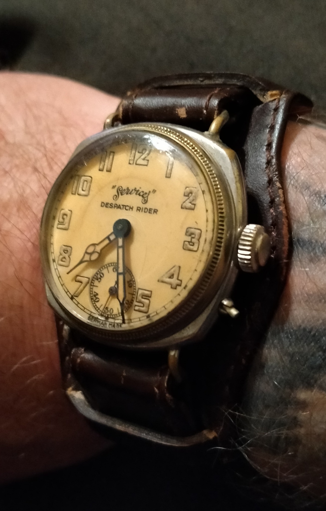 Introducing the Dispatch Rider Watch, designed in collaboration
