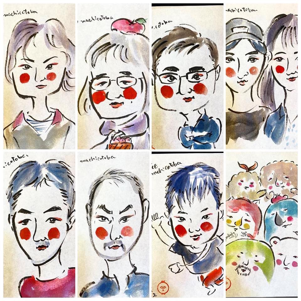 似顔絵イラストオーダー 6月のご予約 満員となりました。 似顔絵イラストオーダー 6月のご予約 満員となりました。 似顔絵