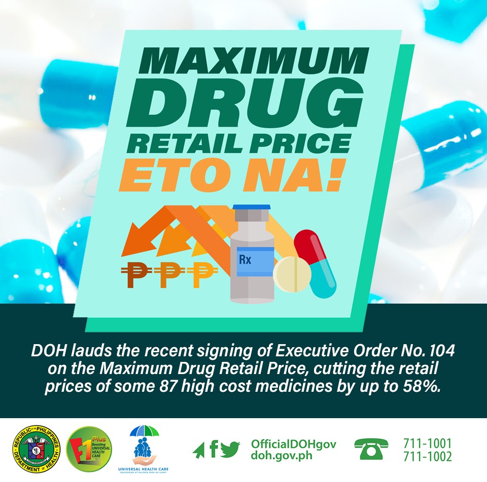 Maximum Drug Retail... - Department of Health (Philippines) | Facebook