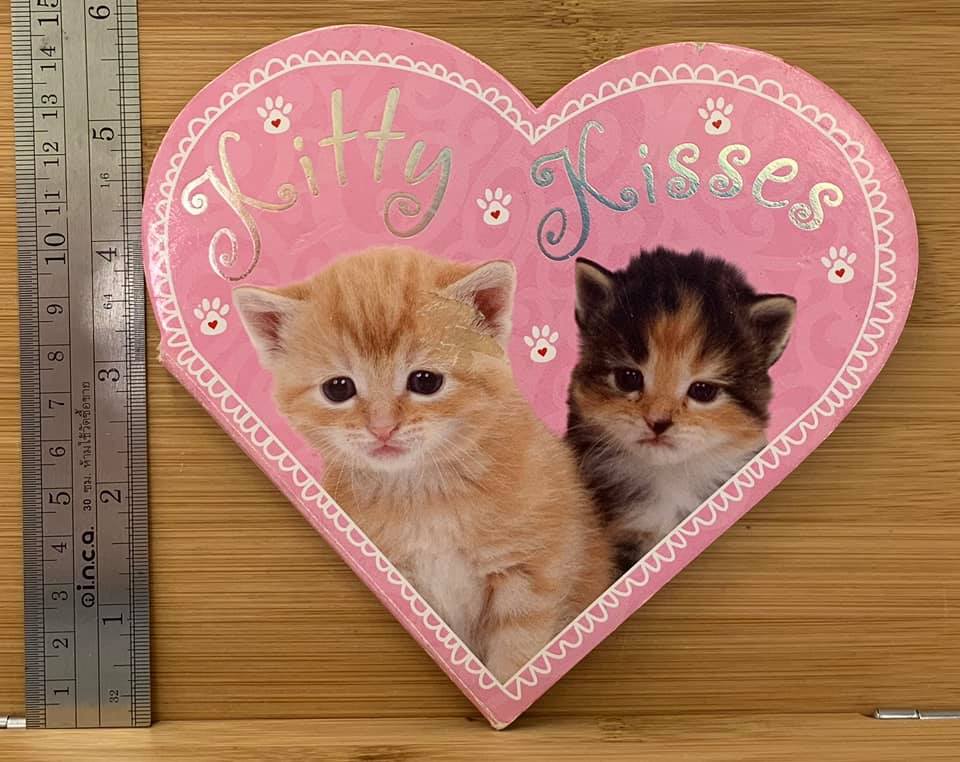 📚 Boardbook (กระดาษแข็งทุกหน้า) สภาพดีมาก Kitty Kisses 💰 65 บาท 📦(ราคา