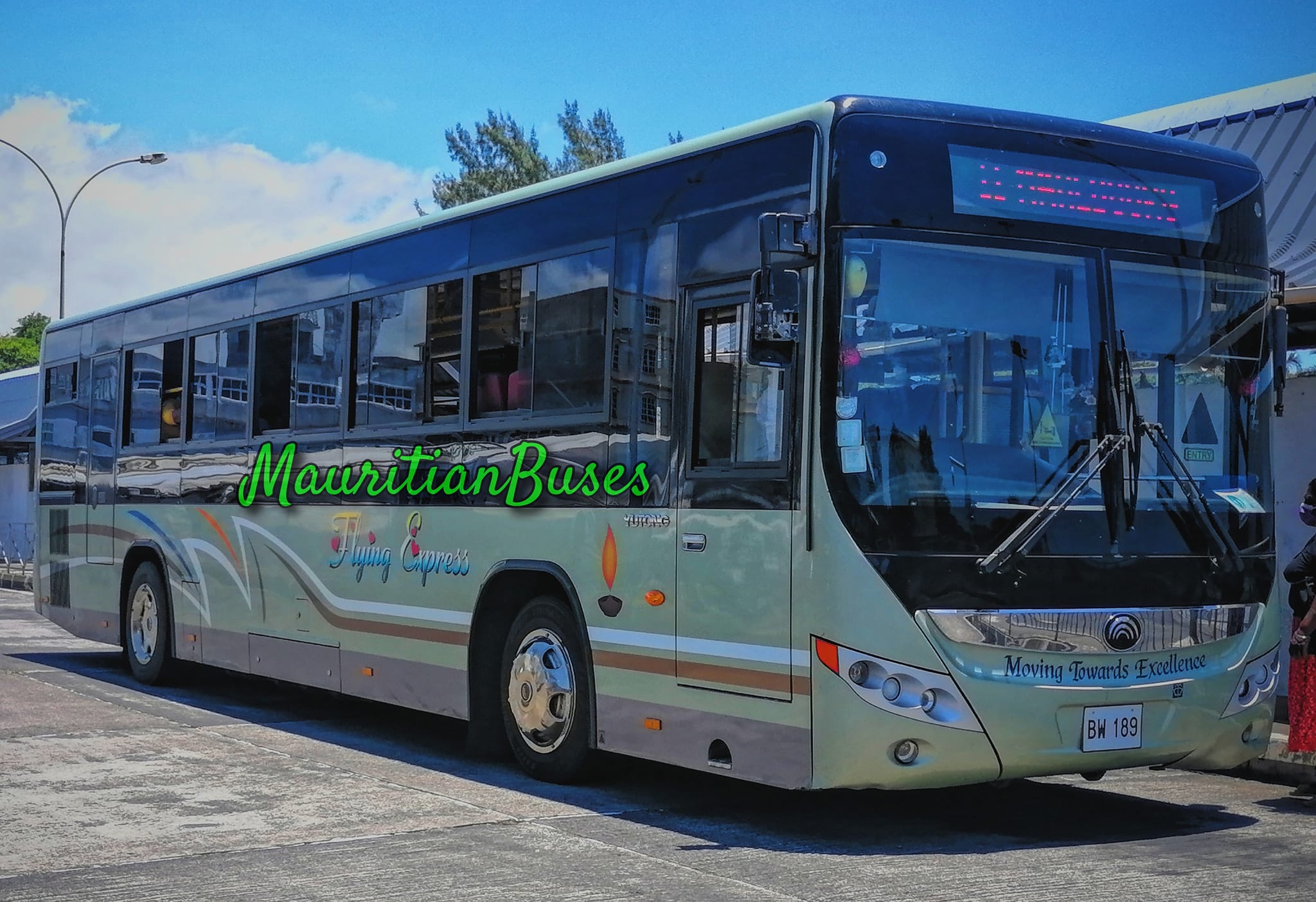 𝗠𝗮𝘂𝗿𝗶𝘁𝗶𝗮𝗻𝗕𝘂𝘀𝗲𝘀 - • Flying Express || BW 189 . 💚 • Route