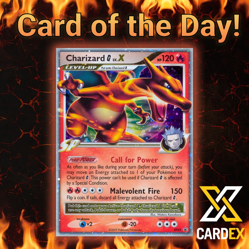 pokemon card charizard lv x G LV.X - DP45 Mint / near mint condition trading card The Impossible Charizard , PSA