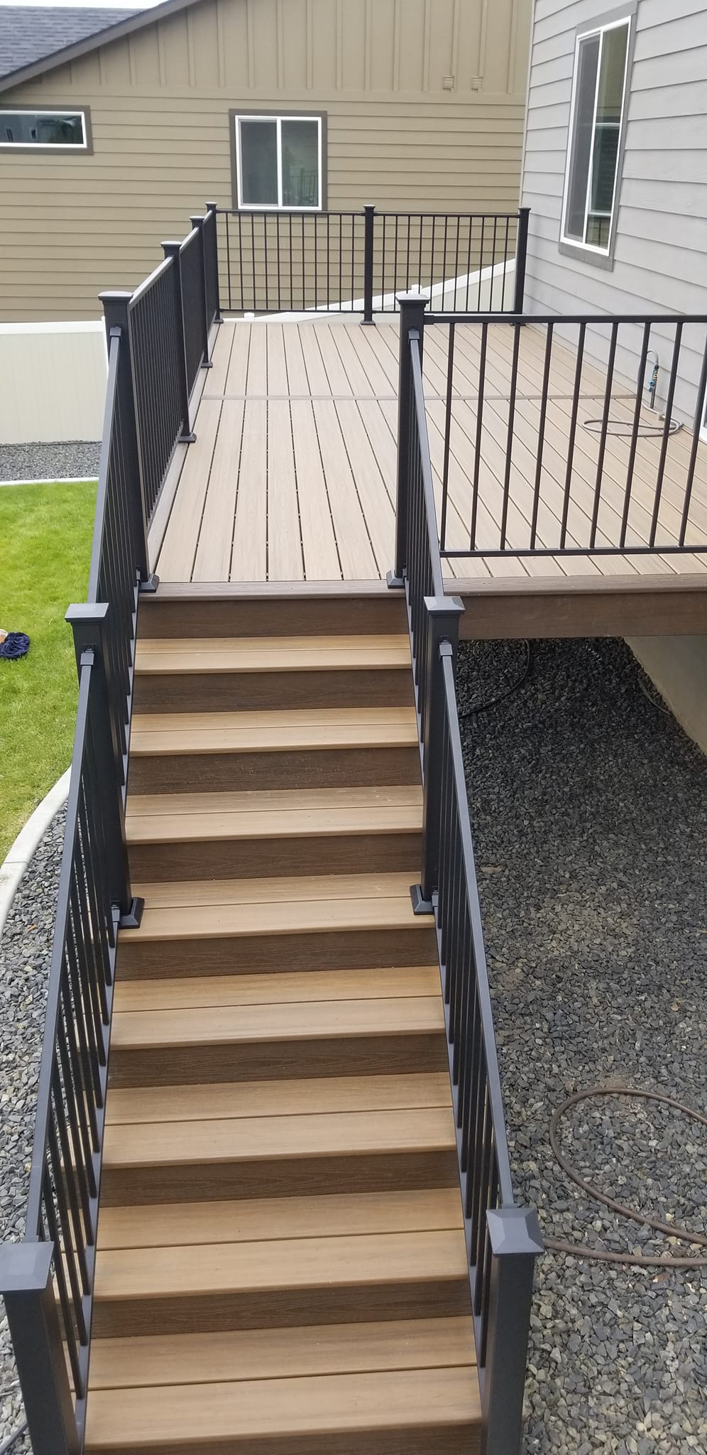 DuPont Construction Inc. - Trex Composite Deck with Fortress Railing ...