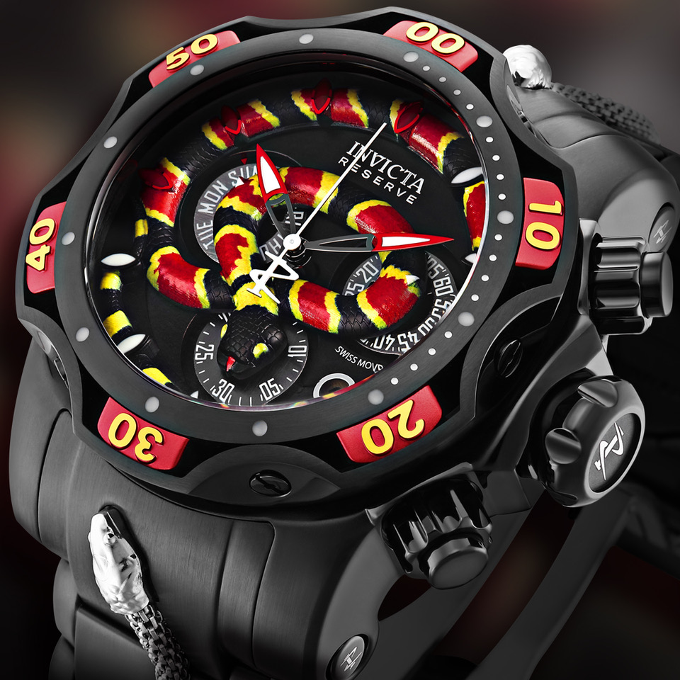 Back to Black. The Reserve Venom Black Label with interchangeable