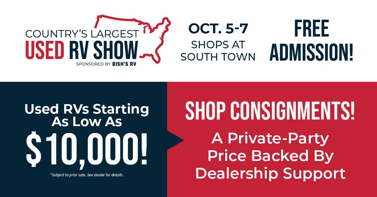 Country's Largest Used RV Show | West Valley City UT