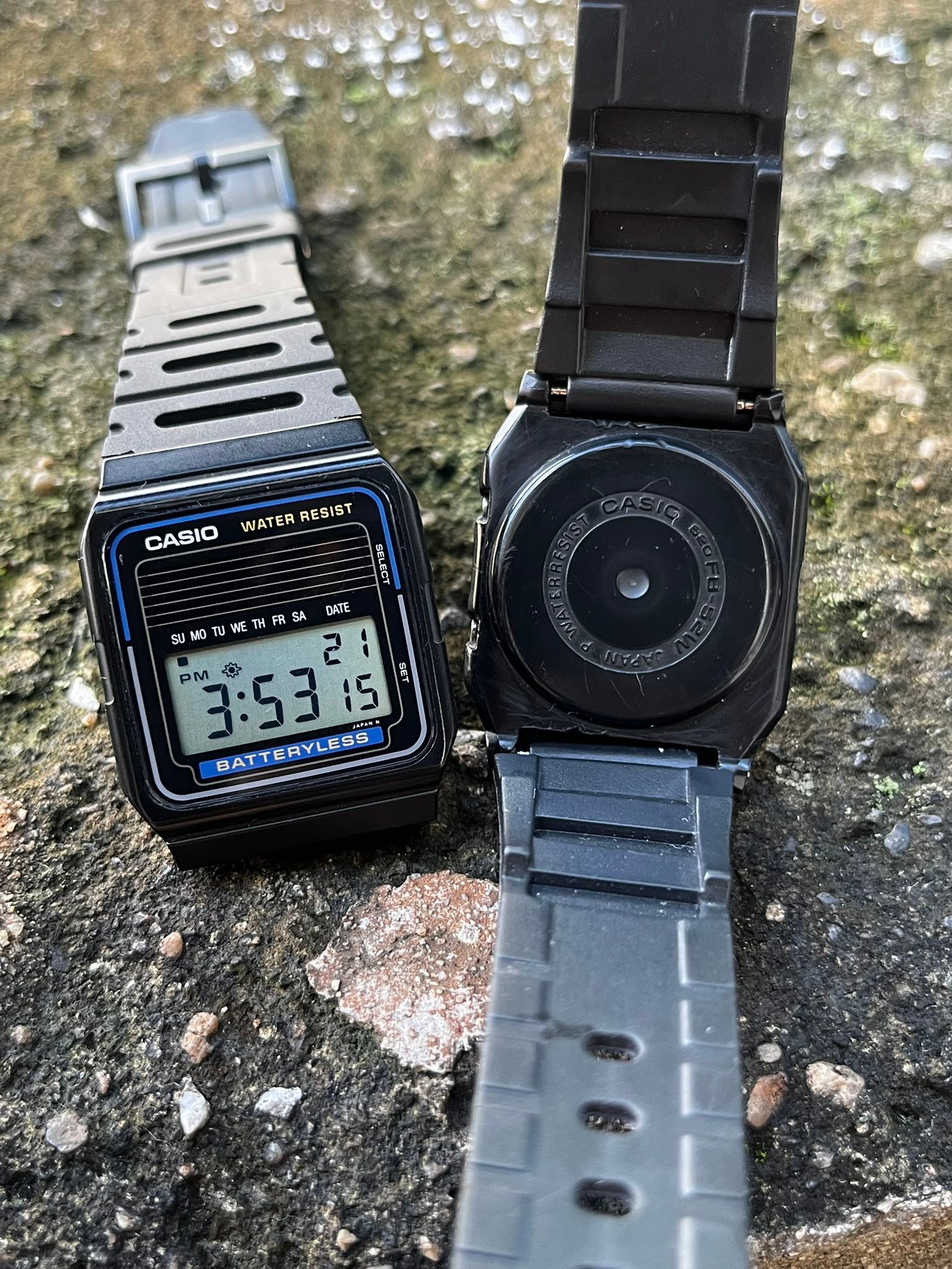 Casio FB-52W solar powered watch