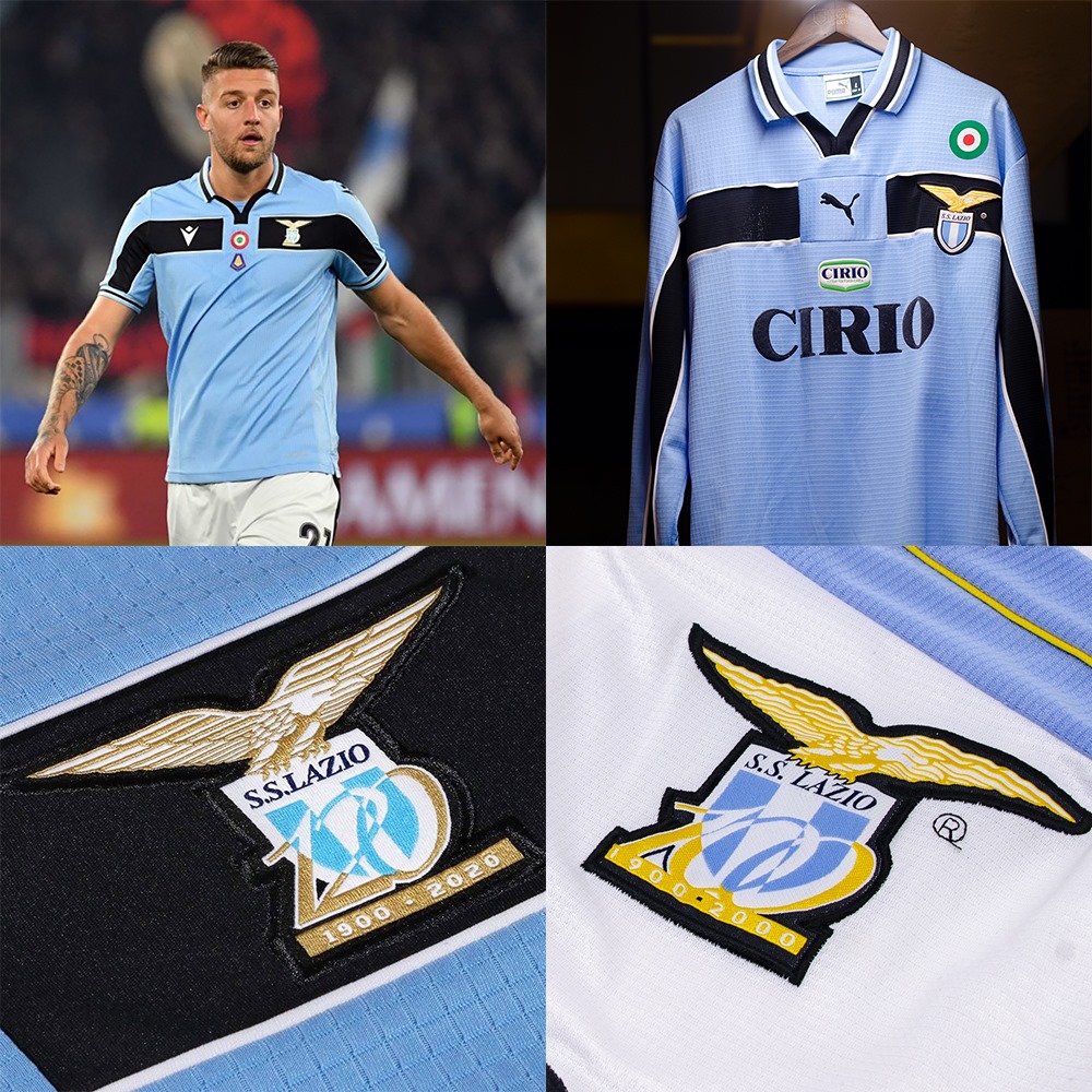 Shirt Alert: Lazio debuted their new 120 years home shirt at the