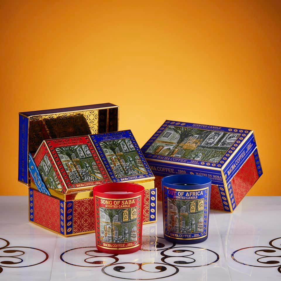 Enjoy the dreamy glow of a candlelit night with Bacha Coffee