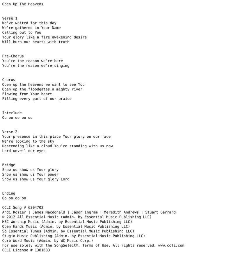 Here Are The Lyrics For Our Worship Set Living Hope Church Facebook On the ep vertical (2013). facebook