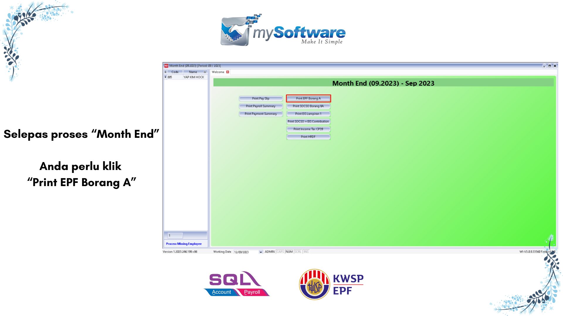 SQL My Software - Business Sistem | Relau