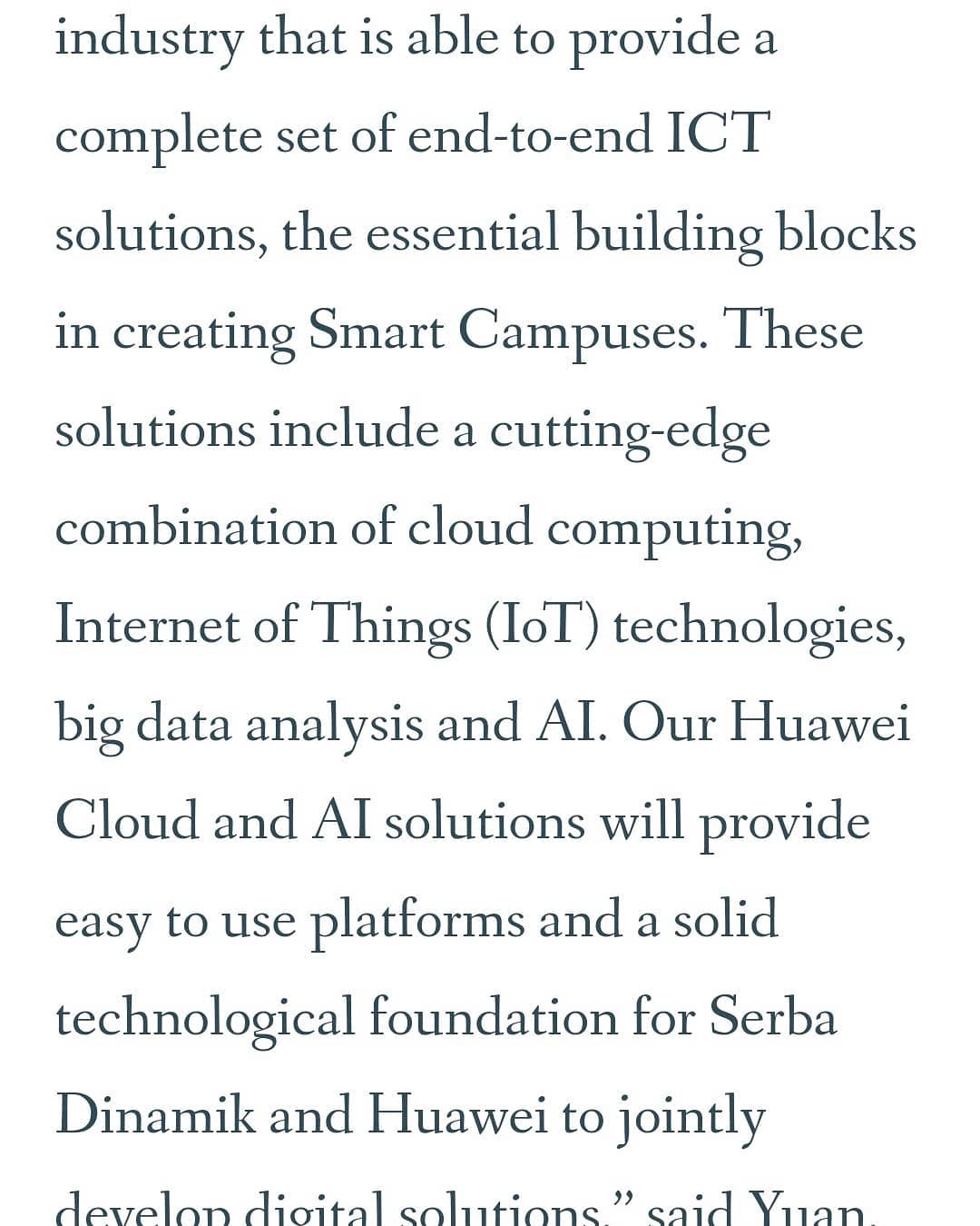 Huawei Malaysia signs MoU with Serba Dinamik, UNIMY's parent company ...