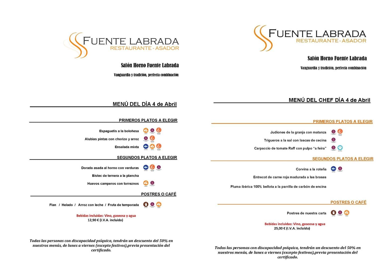 MENÚ LUNES PARA COMER EN... - Lomejordefuenlabrada.com | Facebook