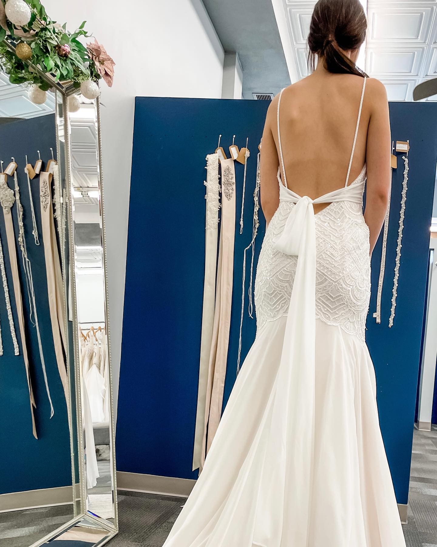 underwear for backless wedding dress What shapewear or undergarments to wear try-ons? PL-BIRTHDAY Nina Canacci 4410 Size Color:Powder Blue Try on Vittoria a