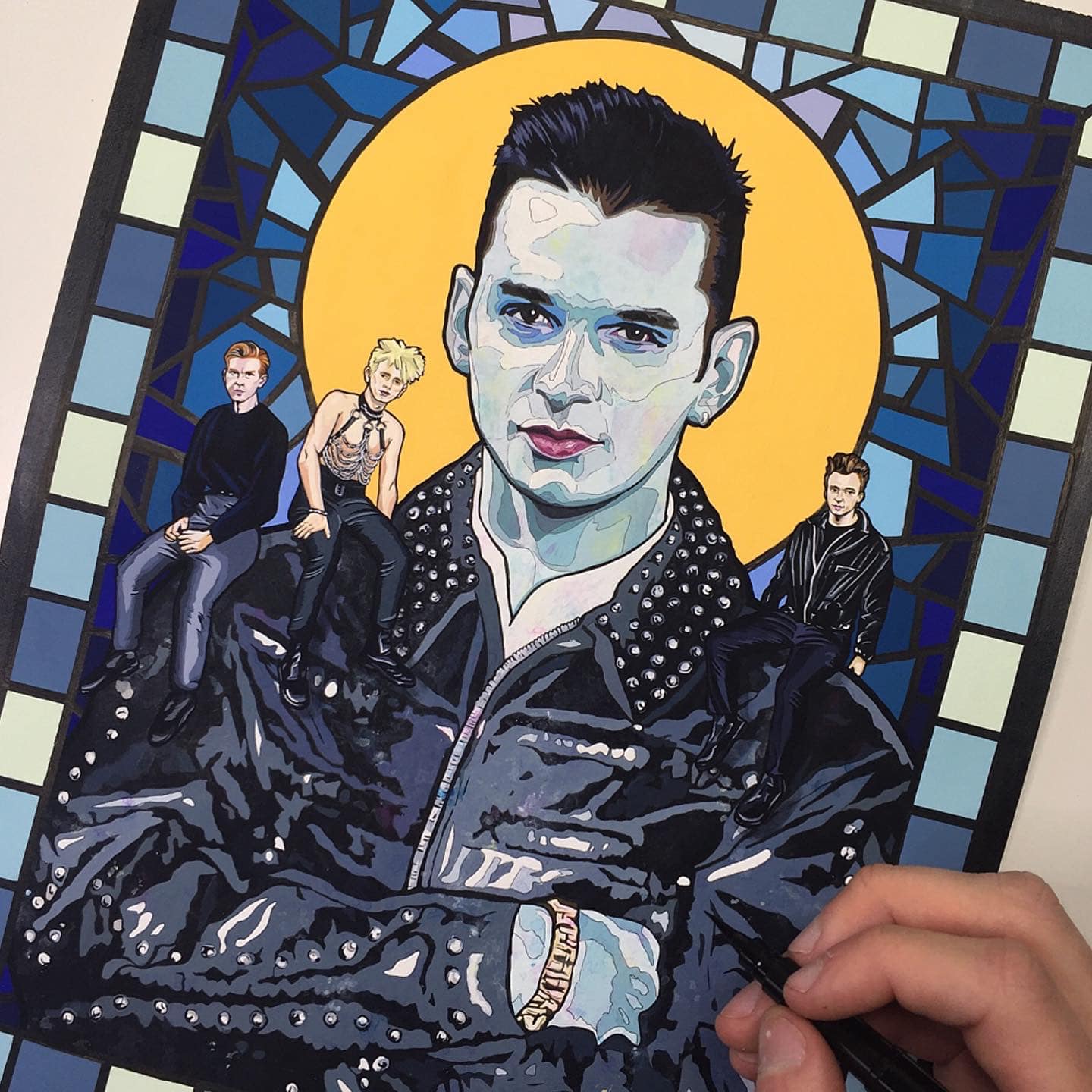 M. Lineham Art - On this day in 1990, Depeche Mode... | Facebook