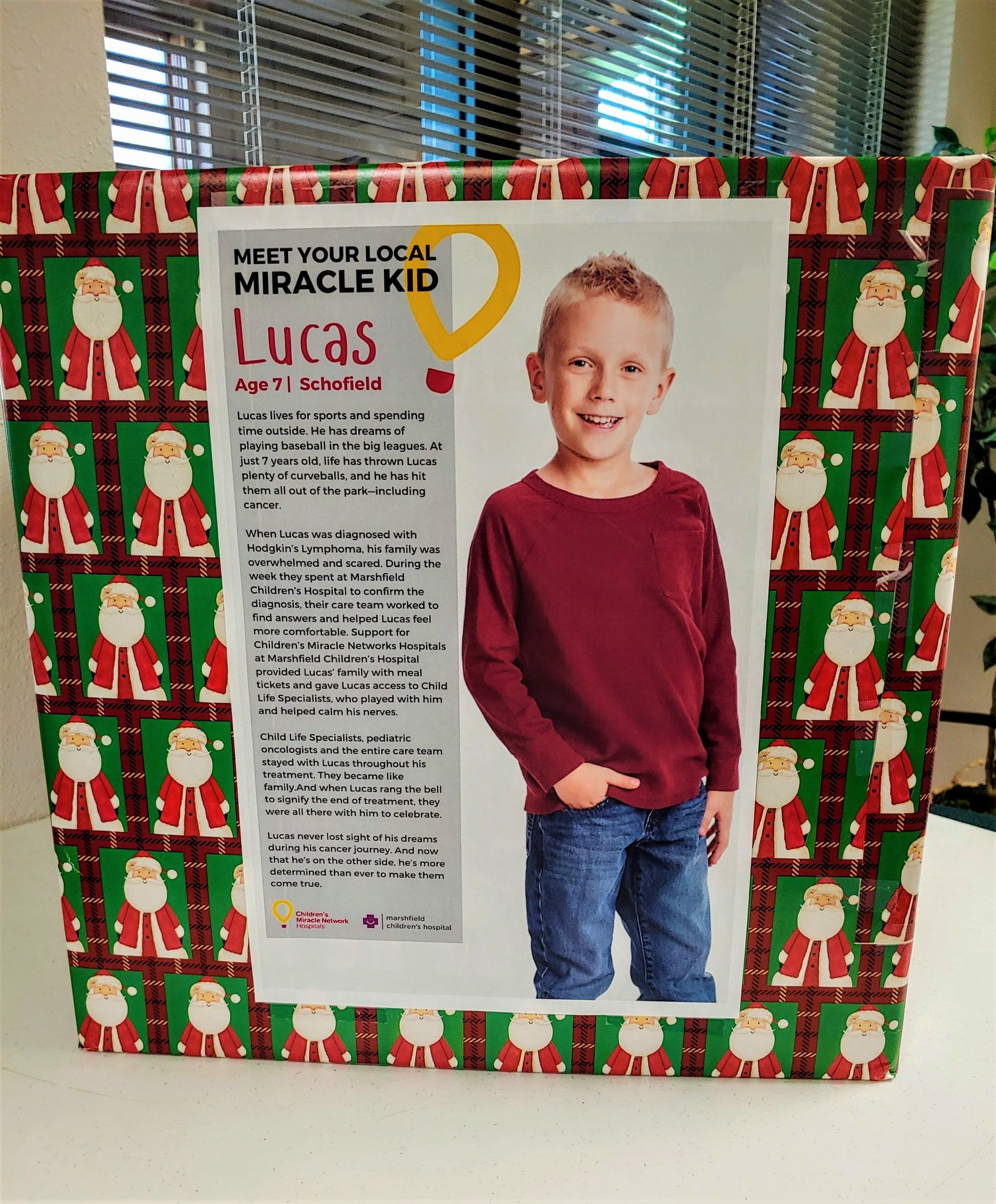 Meet Lucas: miracle kid and... - Village of Rothschild