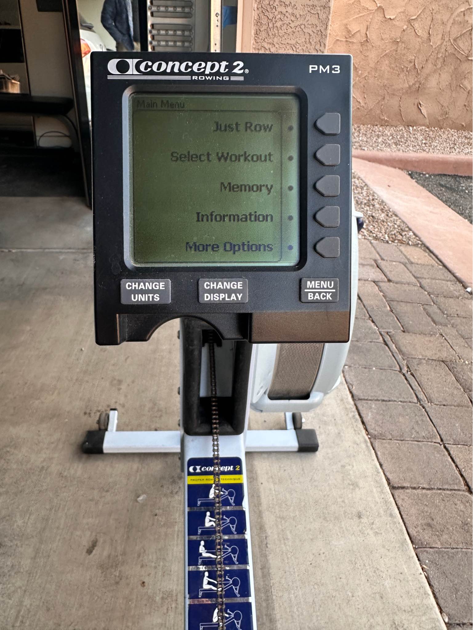Concept 2 Rowing Machine with PM3 Interface - Rowing Machines - Tucson ...