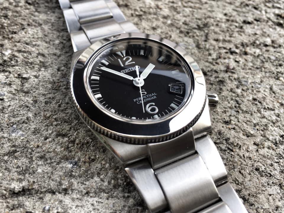 SEIKO SUS PERPETUAL CALENDAR JDM 8F32-0210