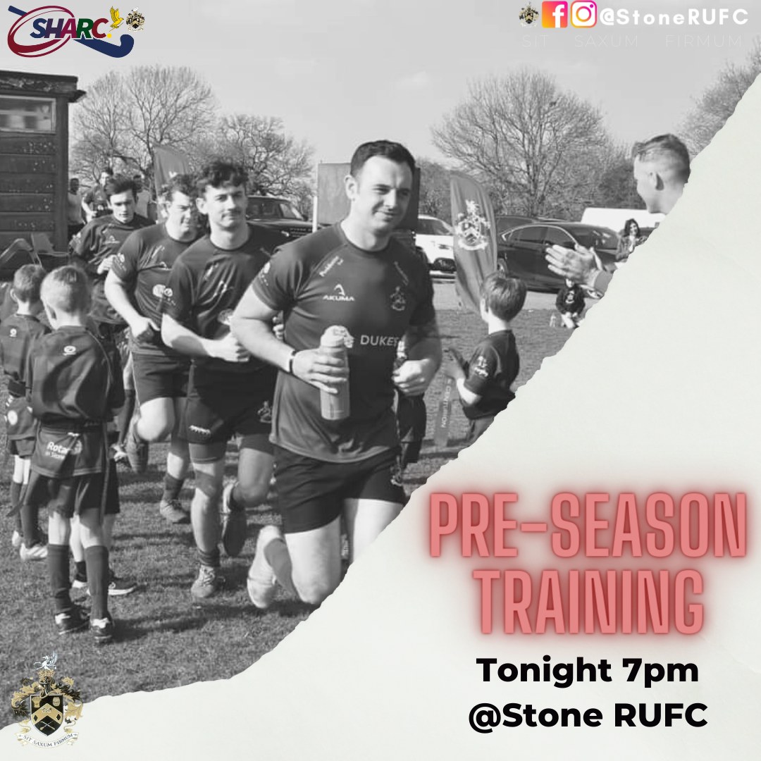 📣 Pre Season 📣 .. Week 2 .. Pre... - Stone Rugby Club | Facebook