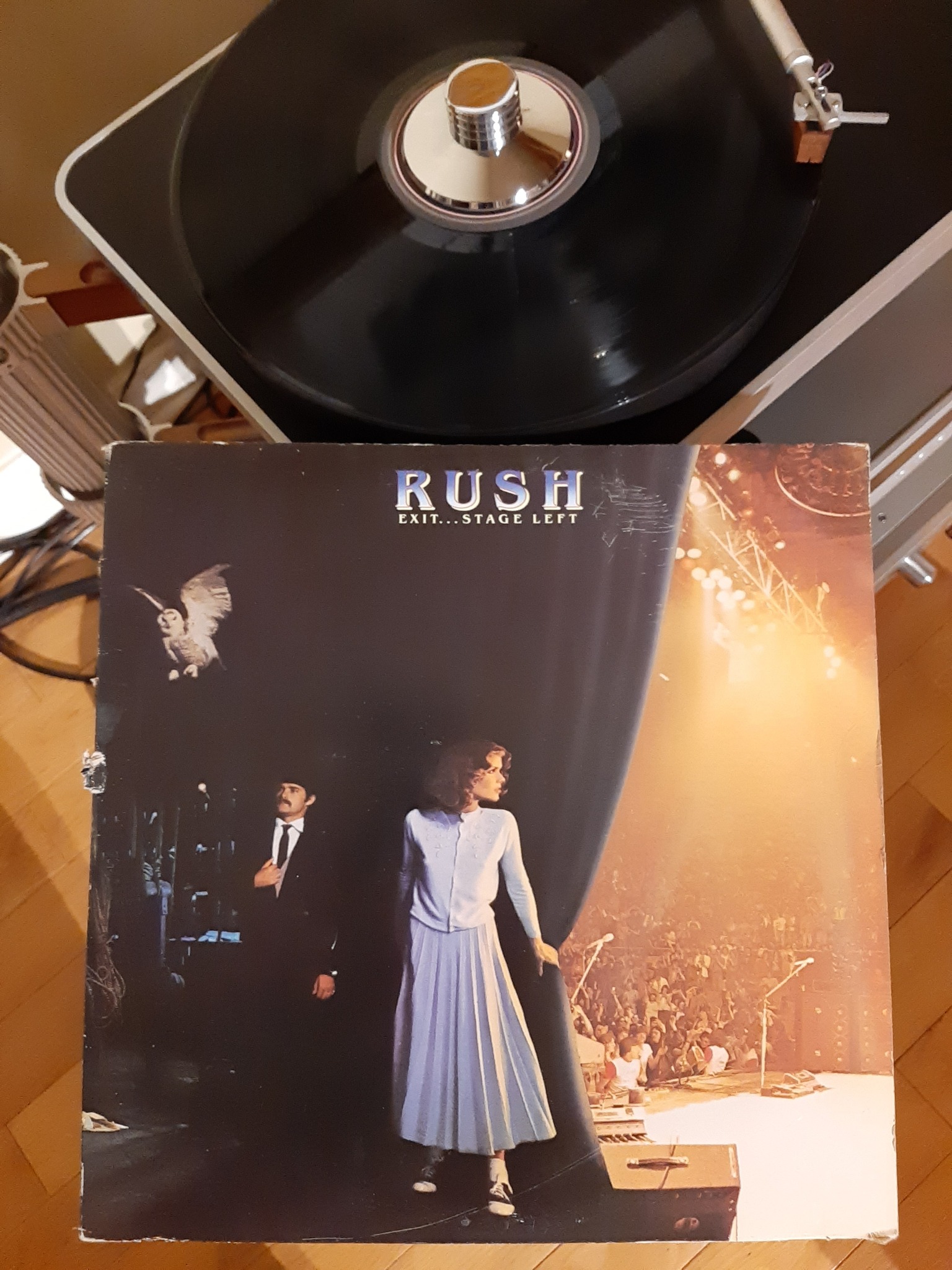 RUSH “Exit… Stage Left” (Released Oct. 29, 1981) Before streaming