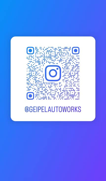 Follow us on Instagram 😃 Geipel... - Geipel Autoworks