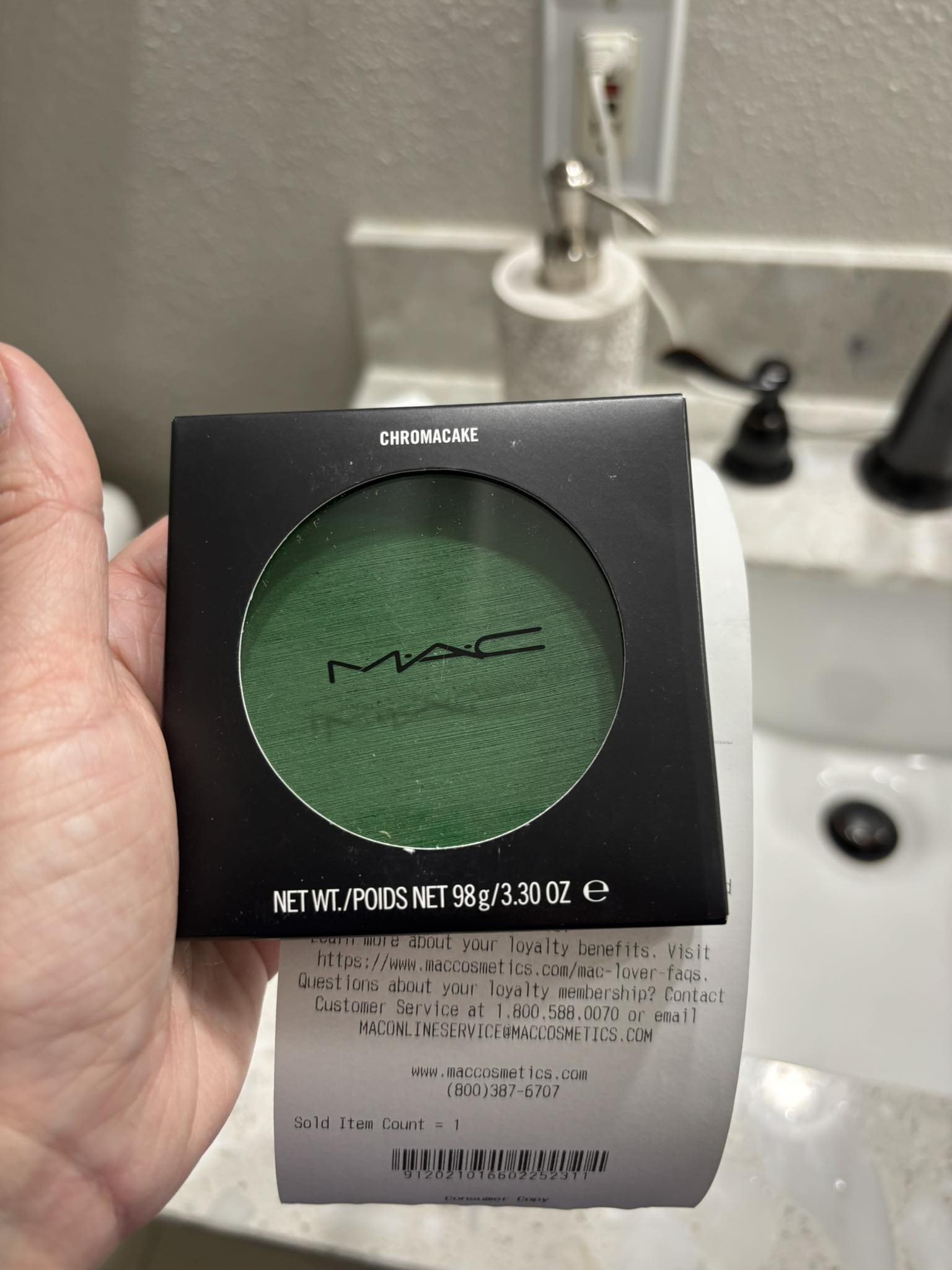 Mac chromacake landscape green discontinued