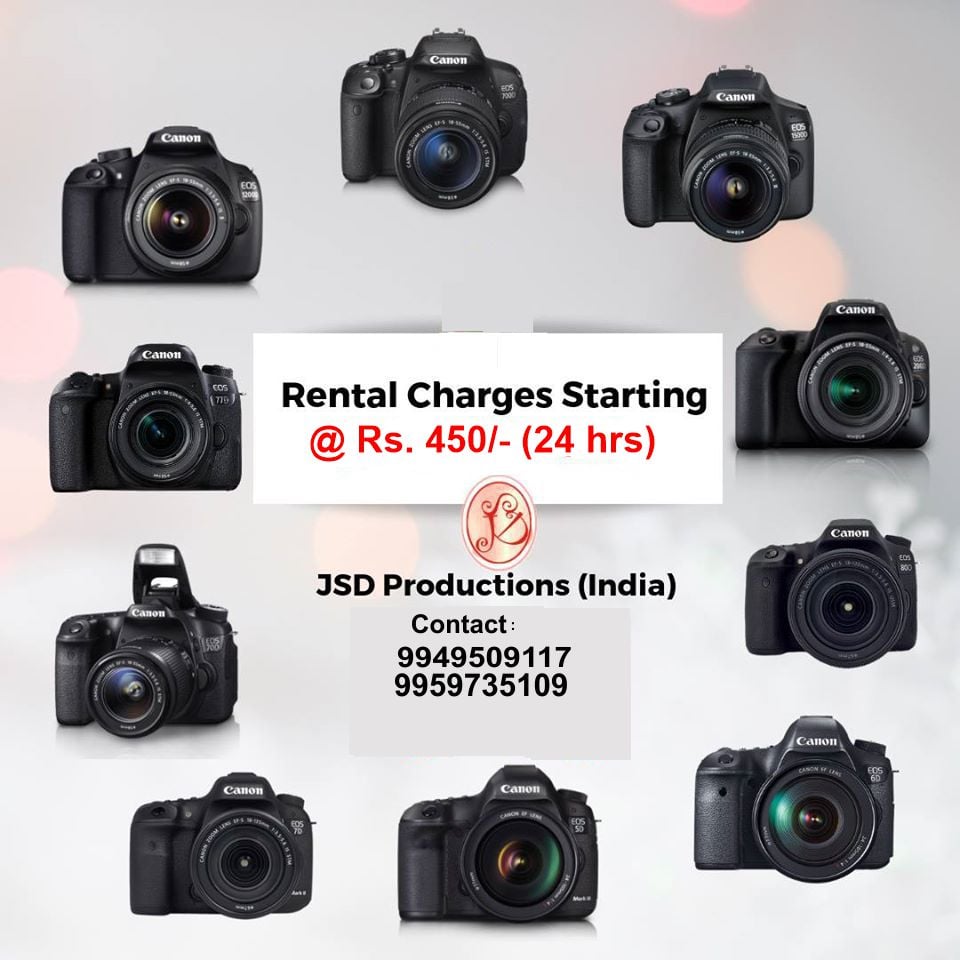 Dslr on Rent Hyderabad | Hyderabad