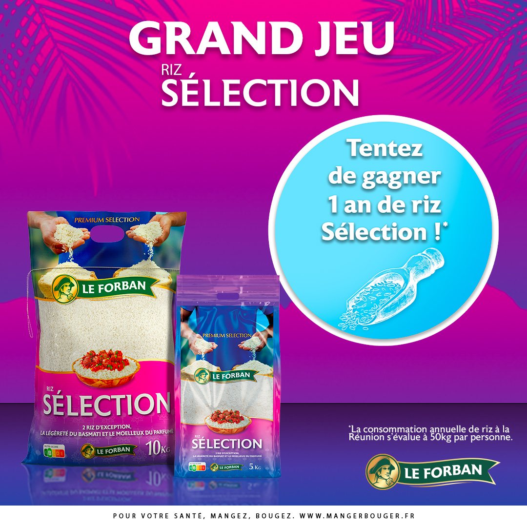 Le riz Sélection Le Forban dans... - Carrefour Market Réunion