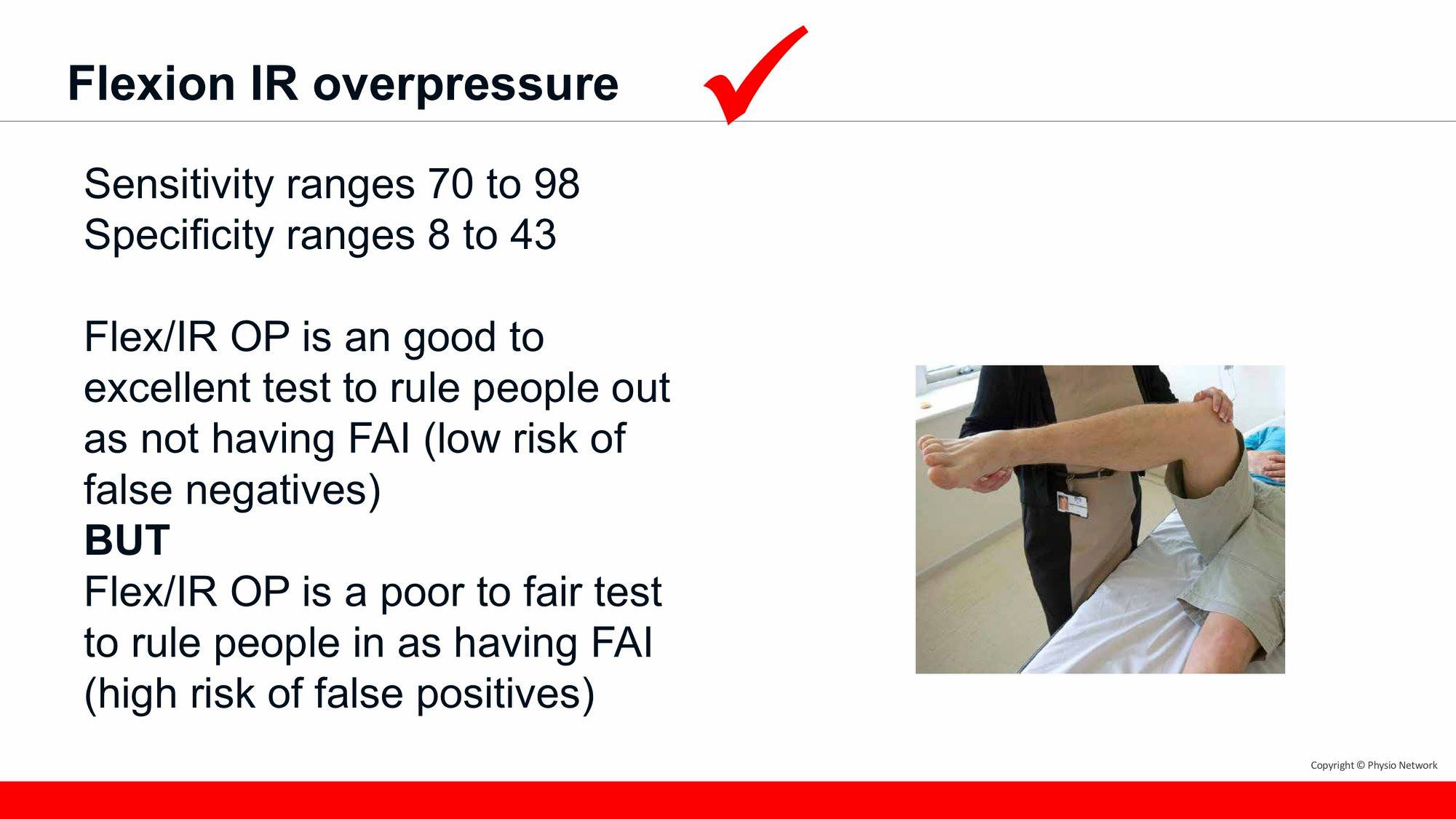 Special tests for FAI syndrome!... - Rethinking Physiotherapy