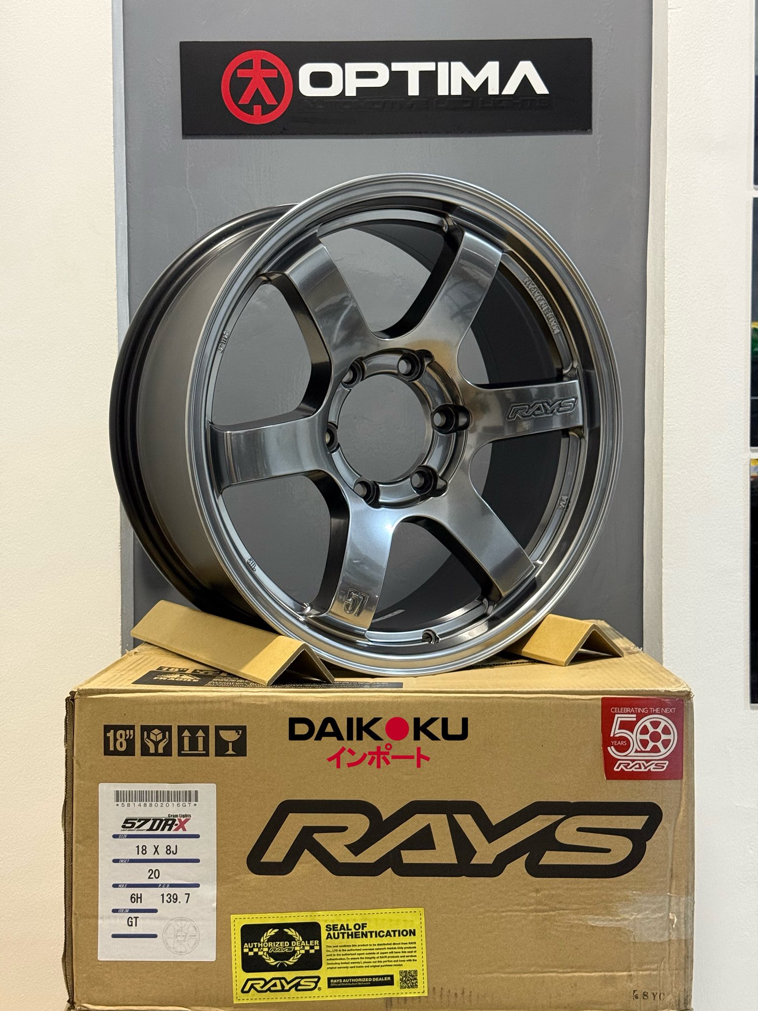 Rays Gramlights 57 drx gt colorway wheels